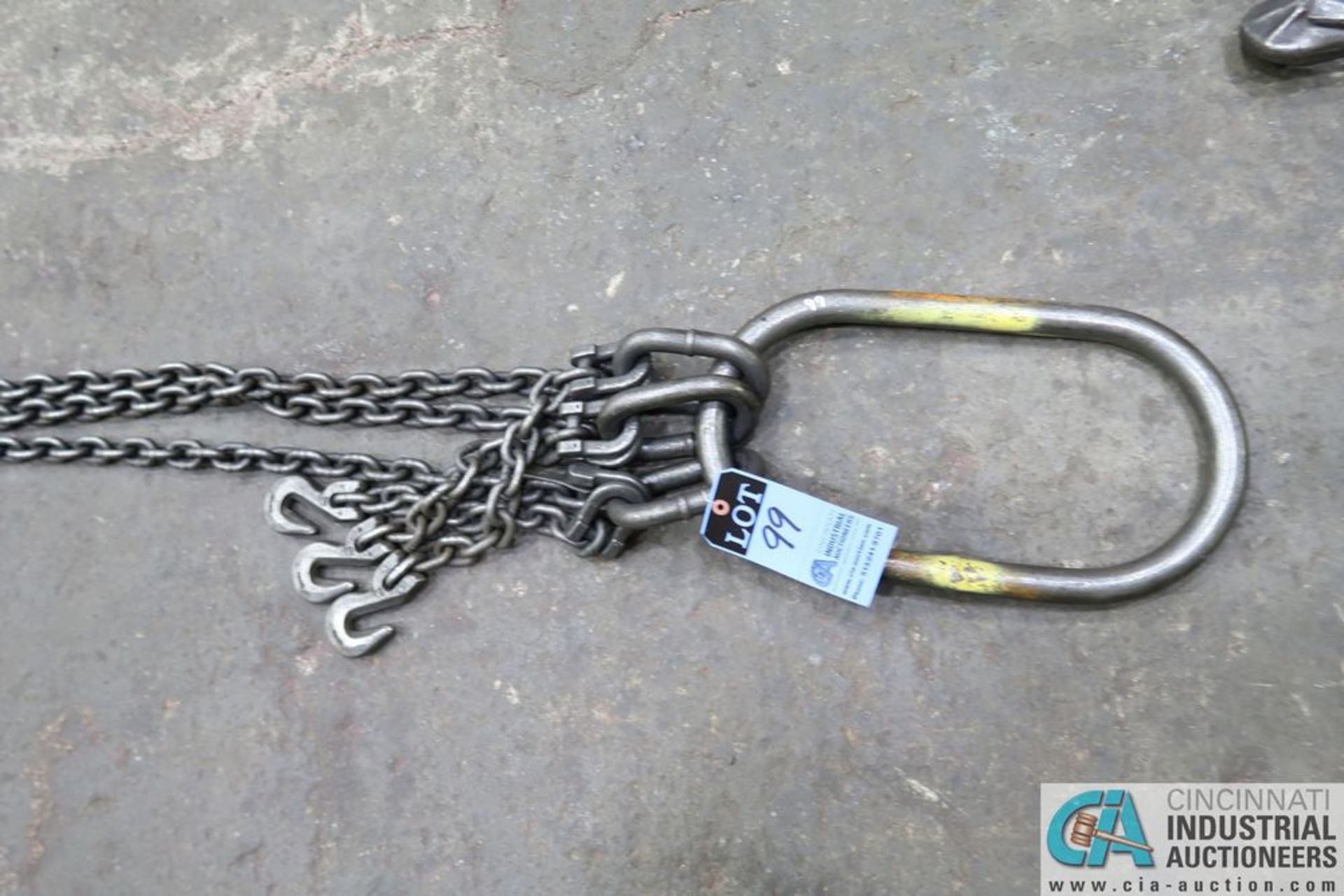 12' 2-HOOK LIFTING CHAIN - Image 2 of 4