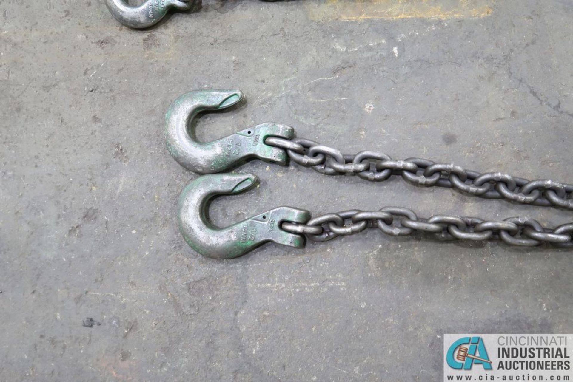 10' 2-HOOK LIFTING CHAIN - Image 3 of 3