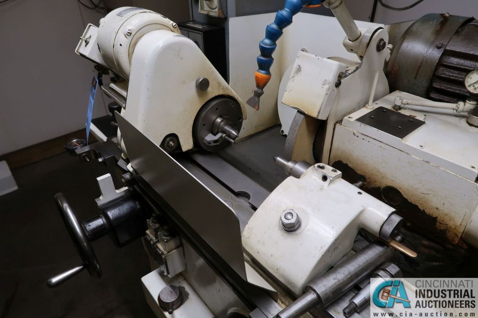 5" X 12" COVEL MODEL 512H PLAIN TYPE CYLINDRICAL GRINDER; S/N 512H-296, LEESON VARI SPEED DRIVE - Image 8 of 15