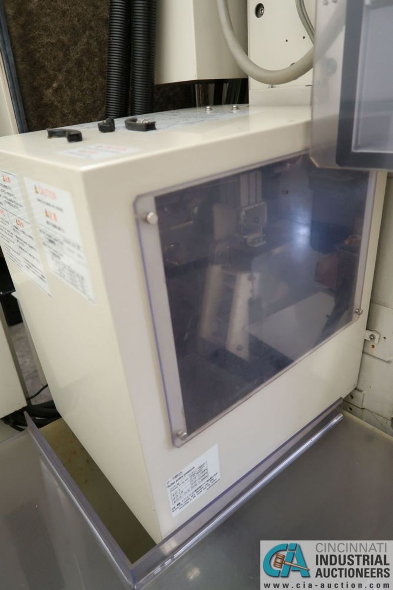 MITSUBISHI MODEL BA8 CNC WIRE EDM; S/N 07DB8047 (NEW 2007), 21.25" X 16.92" TABLE, 27.55" X 23.22" X - Image 11 of 15