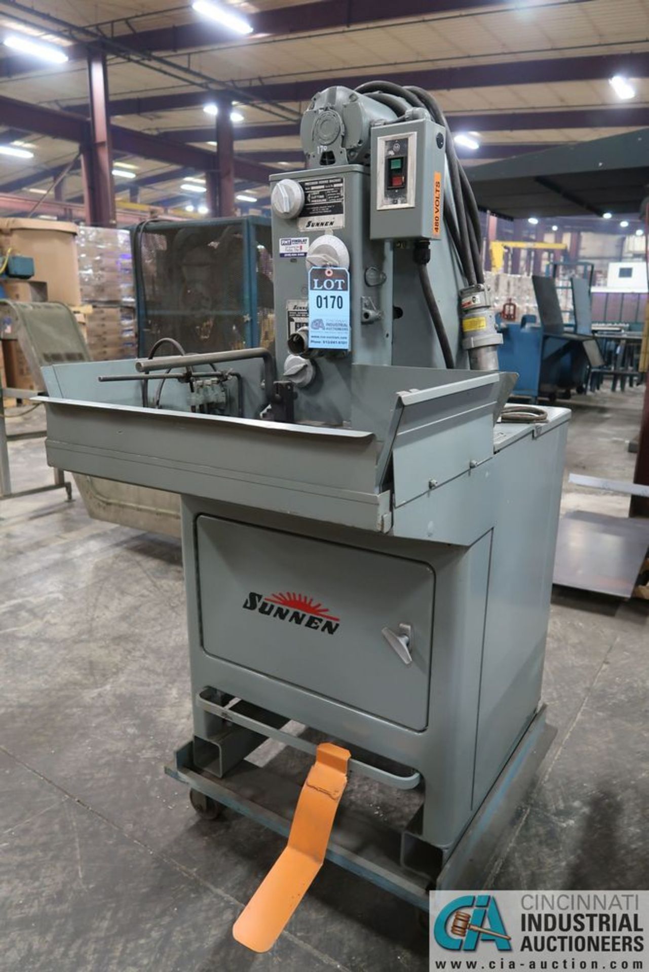 SUNNEN MODEL MBB-1660 HONE; S/N 83450 **Loading Fee Due Industrial Movers $50.00 valid until 4/9** - Image 7 of 8