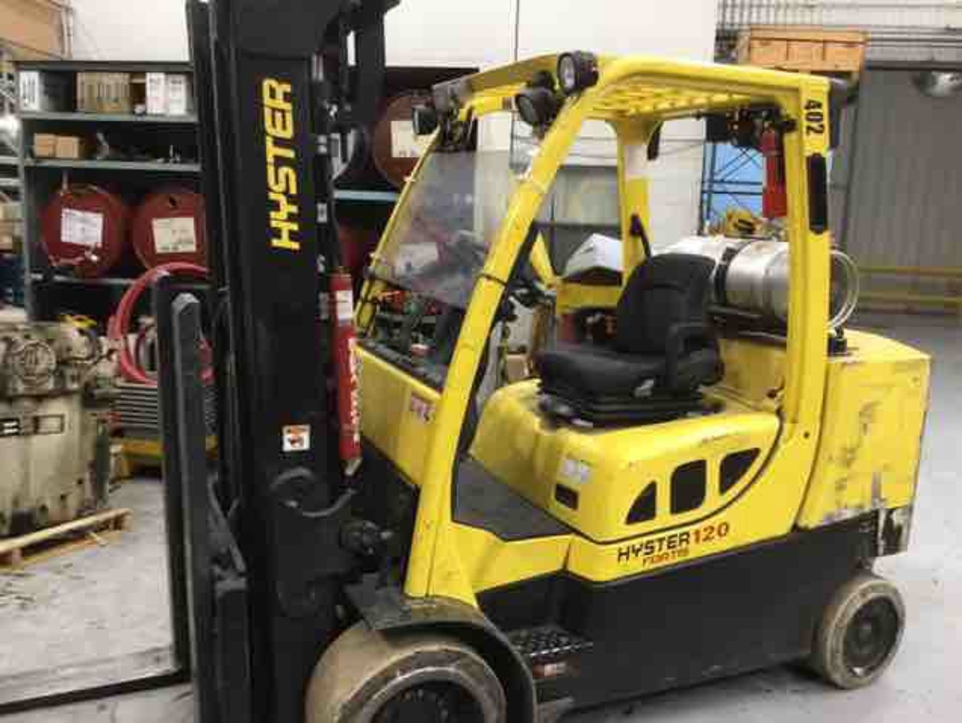 **2014 - 12,000 Lb. Hyster Model S120FTS Cushion Tire Lift Truck (Located offsite) - DESCR CHANGED - Image 2 of 6