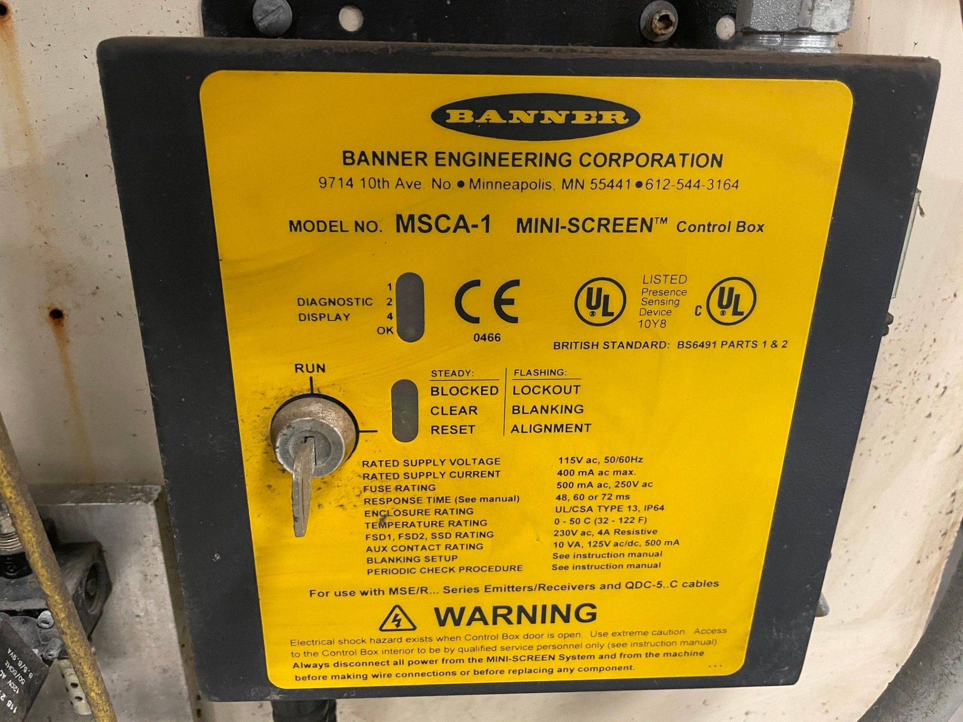 8 TON PH HYDRAULIC MODEL PHN-8 HYDRAULIC PRESS; S/N 61369 - Image 11 of 11