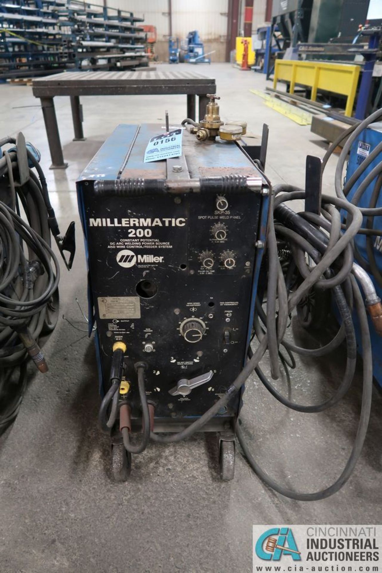 200 AMP MILLER MILLERMATIC 200 WELDER; S/N JJ379898