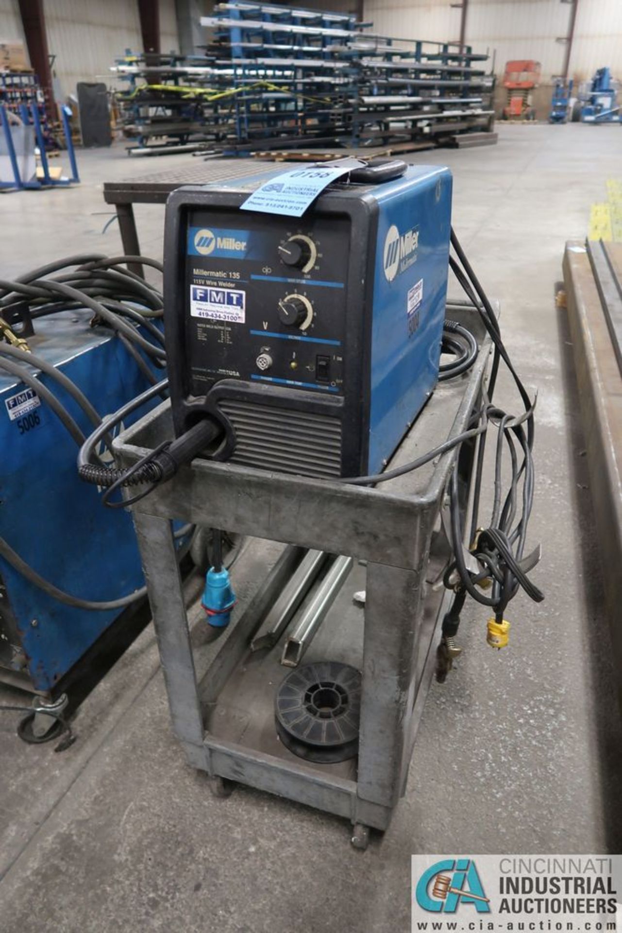 135 AMP MILLER MILLERMATIC 135 SUITCASE WELDER; S/N LC489434 - Image 5 of 5