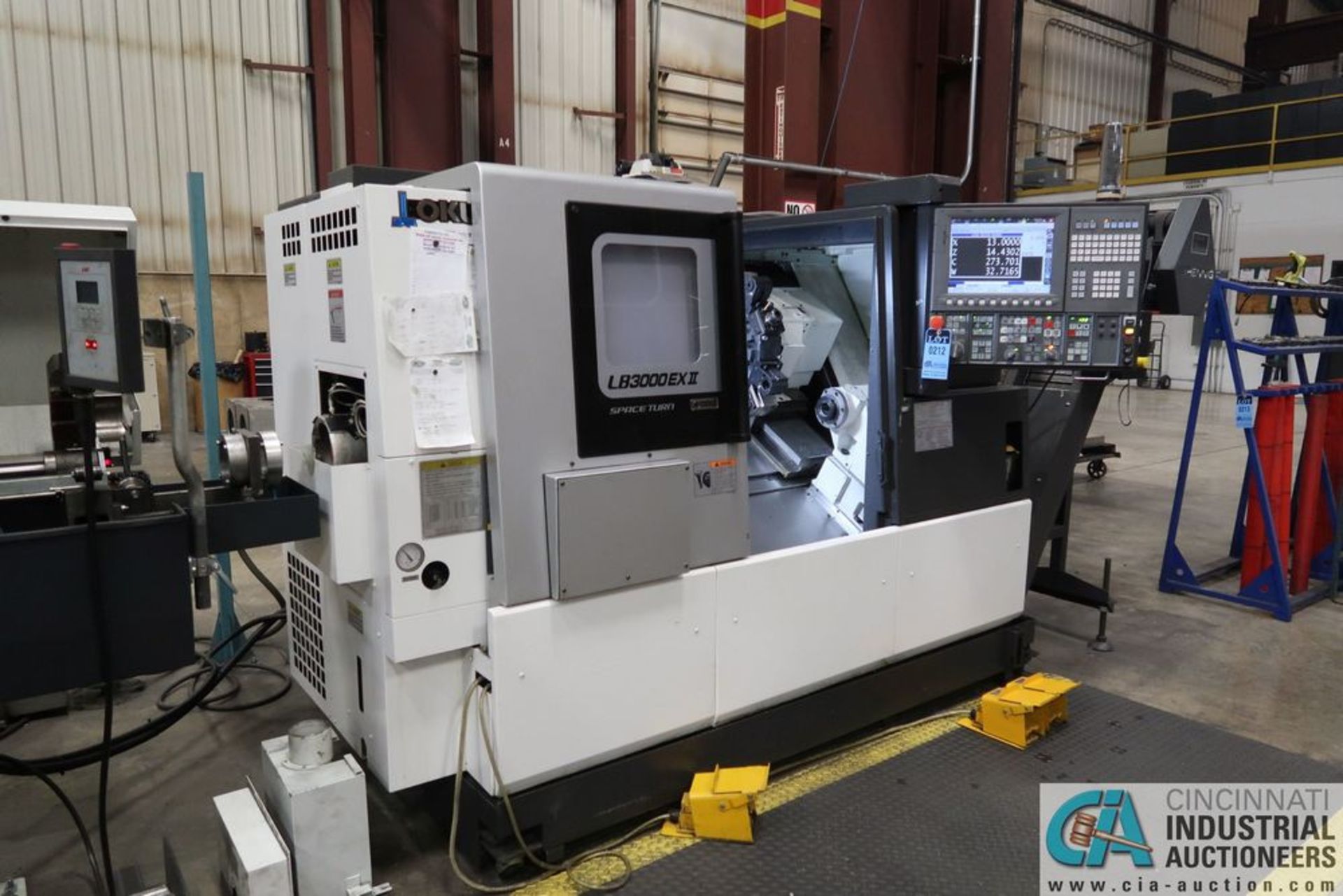 OKUMA SPACETURN MODEL LB3000-EX-ii-M-C500 CNC TURNING CENTER W/ MILLING; S/N 201759**Loading Fee due - Image 14 of 15