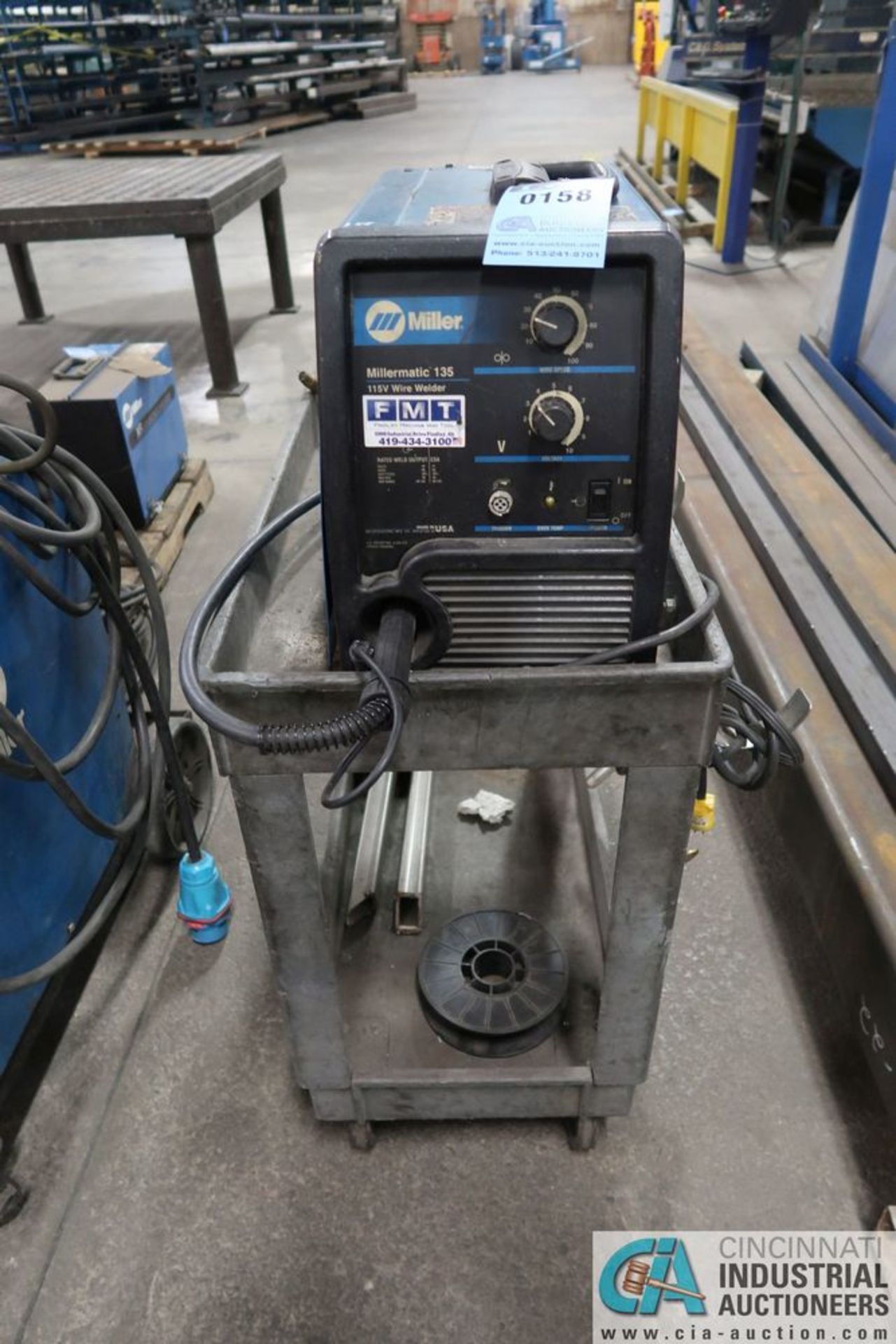 135 AMP MILLER MILLERMATIC 135 SUITCASE WELDER; S/N LC489434