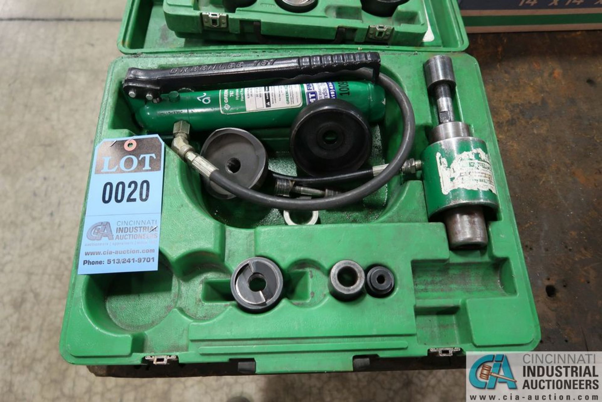 GREENLEE HYDRAULIC MODEL 767 KNOCK-OUT KIT