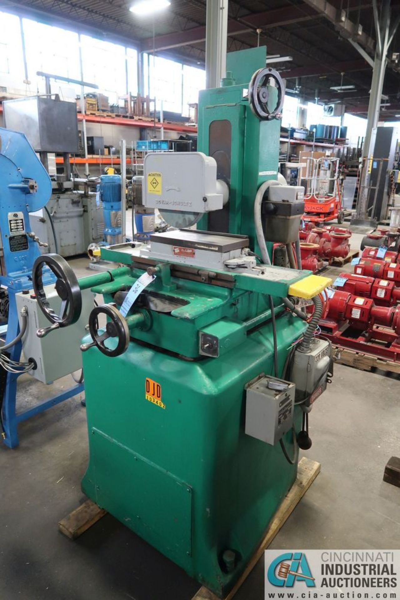 6" X 12" BOYAR-SCHULTZ HAND FEED SURFACE GRINDER; SN 25680