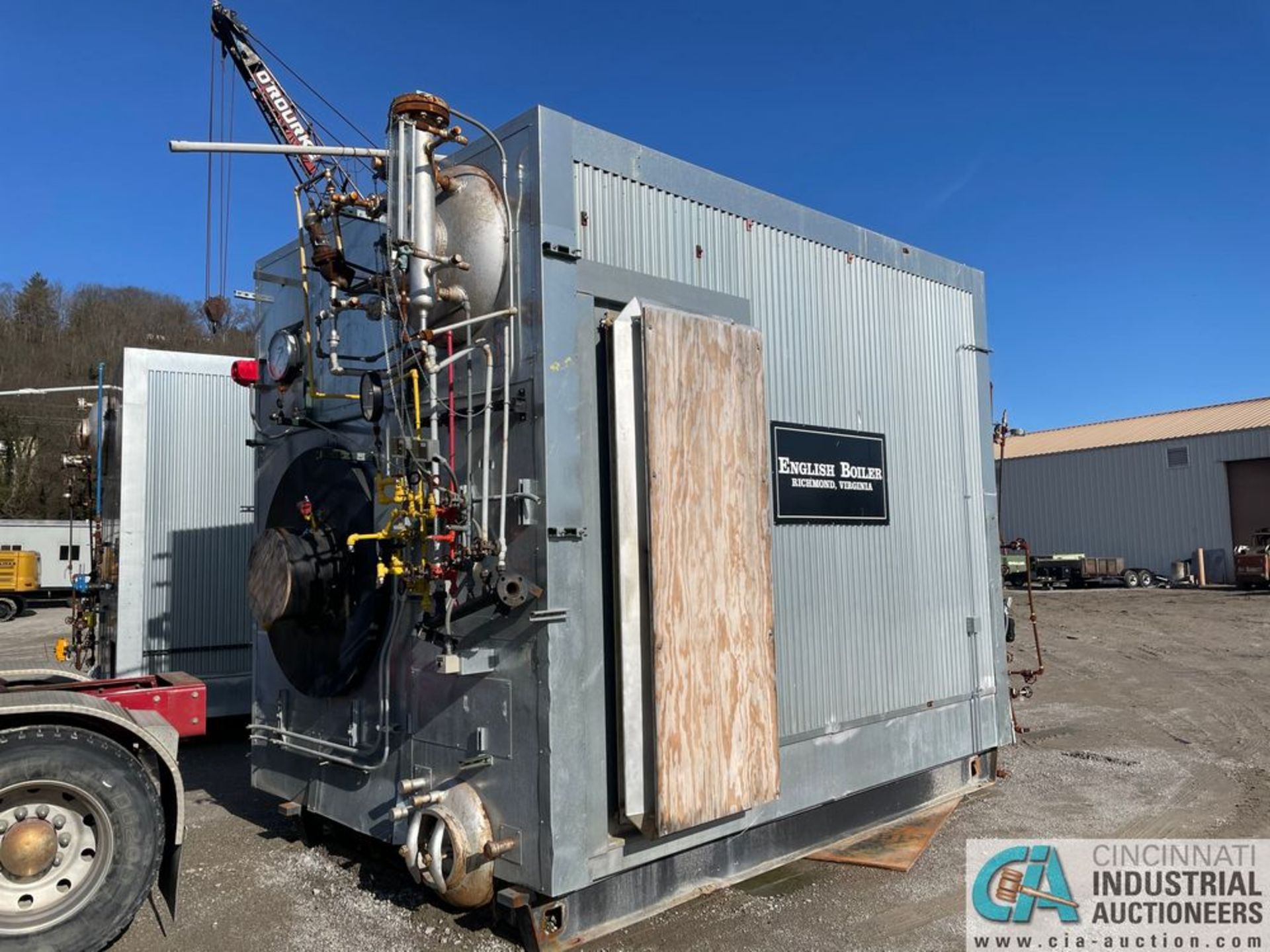 ****2,047 SQ. FT. ENGLISH BOILER 25-DR-250 GAS FIRED STEAM BOILER; S/N 31003-1**Bid confirmation - Image 3 of 26