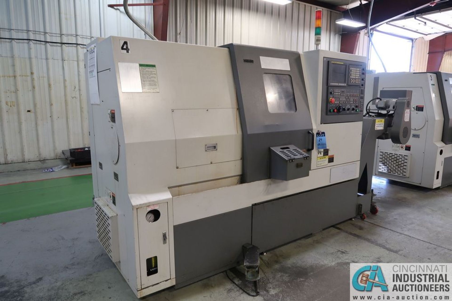 SAMSUNG SL20/500 CNC TURNING CENTER; S/N 12H440853, 8" 3-JAW CHUCK, **Rigging Fee Due $500.00** - Image 2 of 14