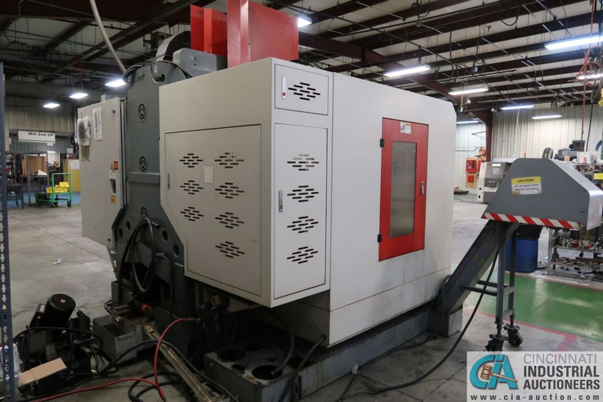 YAMA SEIKI VMB-1020 CNC VERTICAL MACHINING CENTER; S/N 6017, **Rigging Fee Due $750.00** - Image 4 of 16