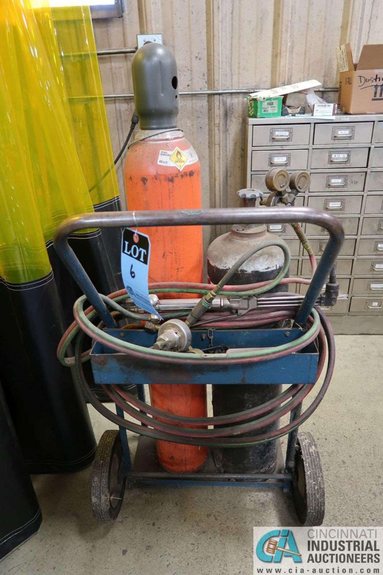 ACETYLENE CART *NO TANKS*