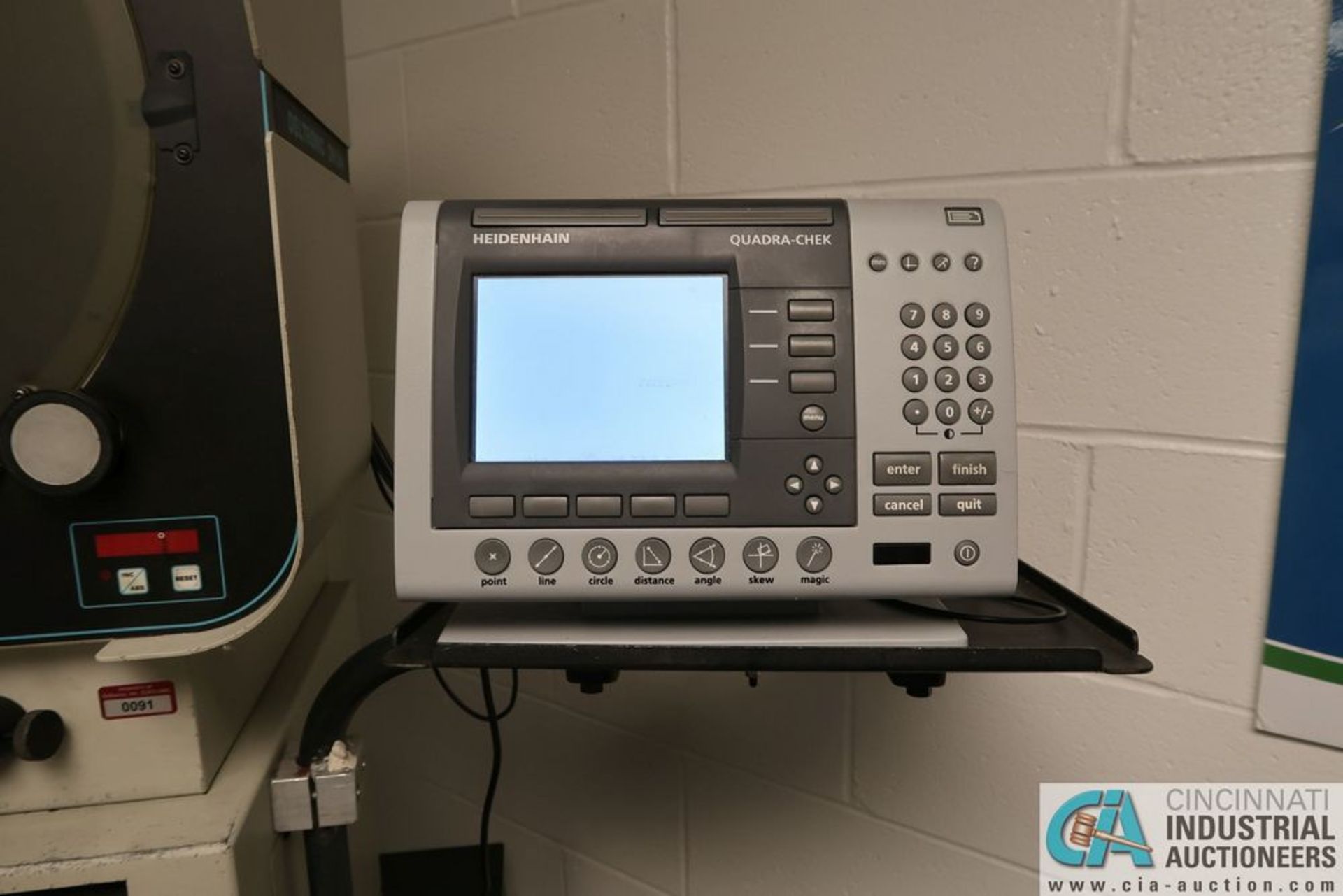 14" DELTRONIC DH214 OPTICAL COMPARATOR; S/N 249113880, **Rigging Fee Due $100.00** - Image 5 of 8