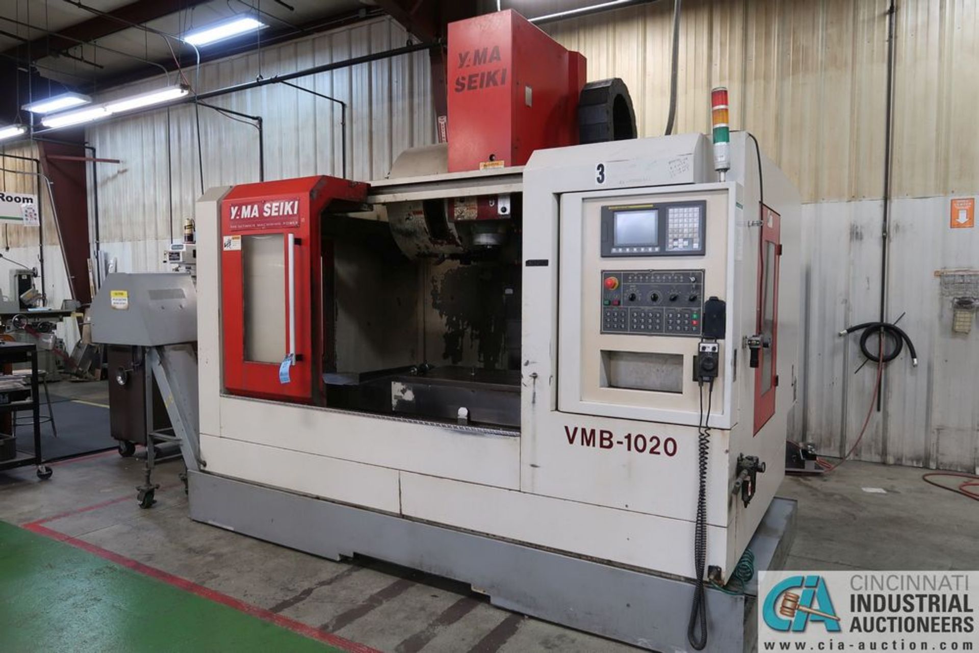 YAMA SEIKI VMB-1020 CNC VERTICAL MACHINING CENTER; S/N 6017, **Rigging Fee Due $750.00** - Image 12 of 16