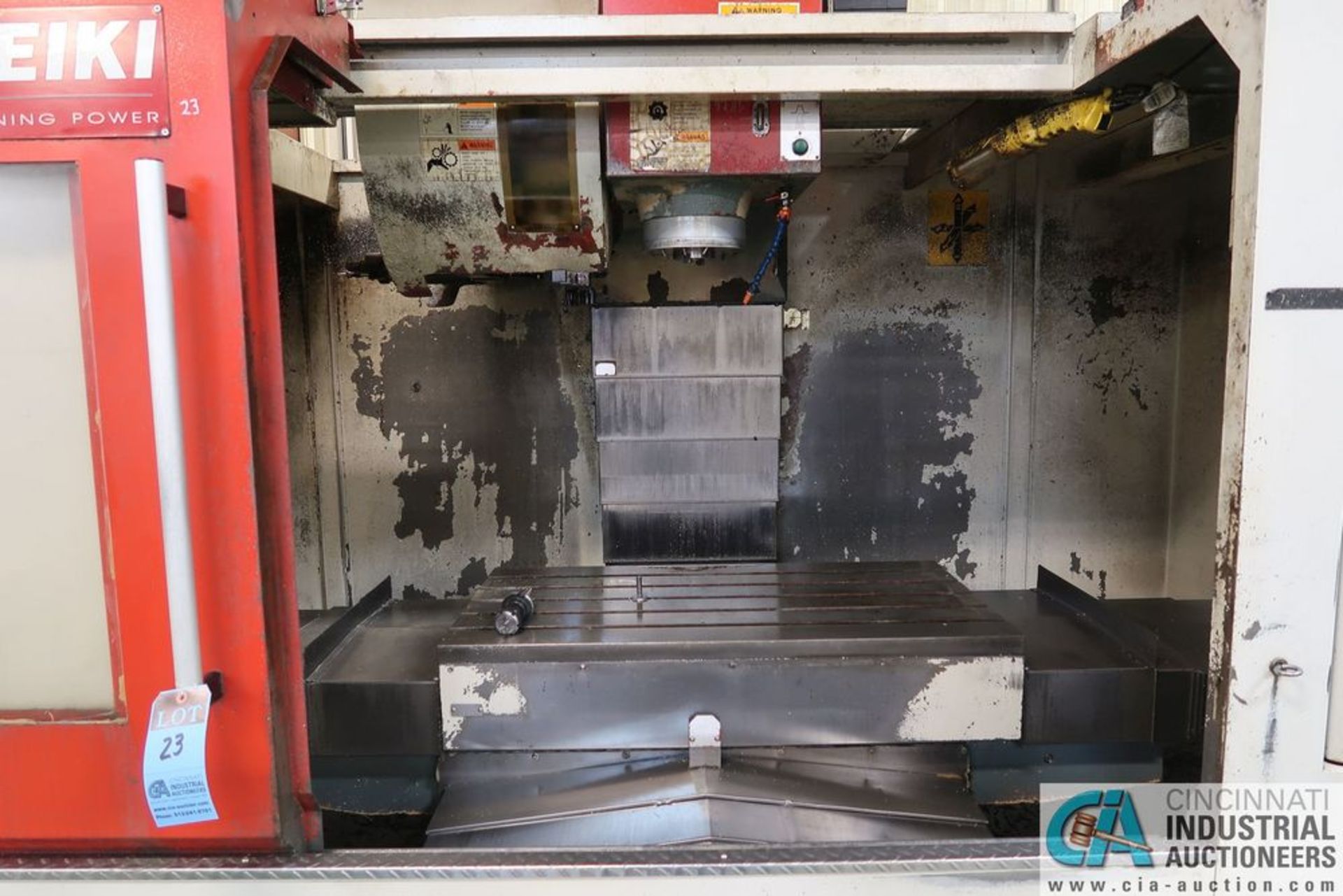 YAMA SEIKI VMB-1020 CNC VERTICAL MACHINING CENTER; S/N 6017, **Rigging Fee Due $750.00** - Image 5 of 16