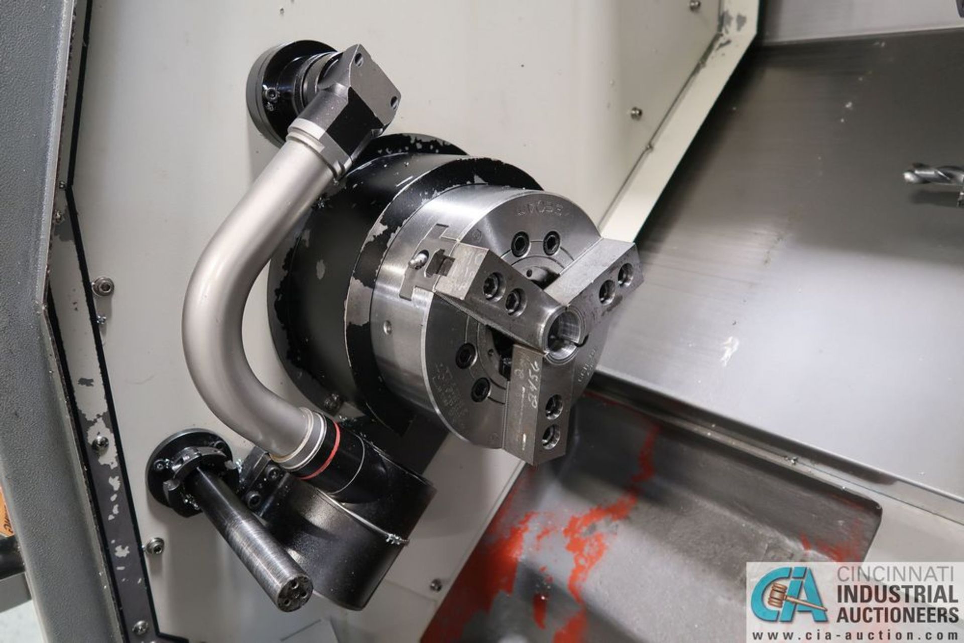 SAMSUNG SL20/500 CNC TURNING CENTER; S/N 12H440853, 8" 3-JAW CHUCK, **Rigging Fee Due $500.00** - Image 7 of 14