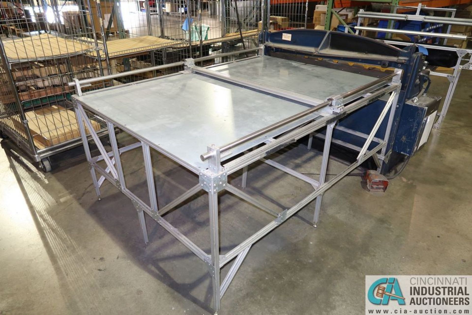 16 GA. X 52" PEXTO MODEL PH-52 POWER SQUARING SHEAR; S/N N/A, BACK GAUGE, 72" X 53" TABLE ** - Image 3 of 5