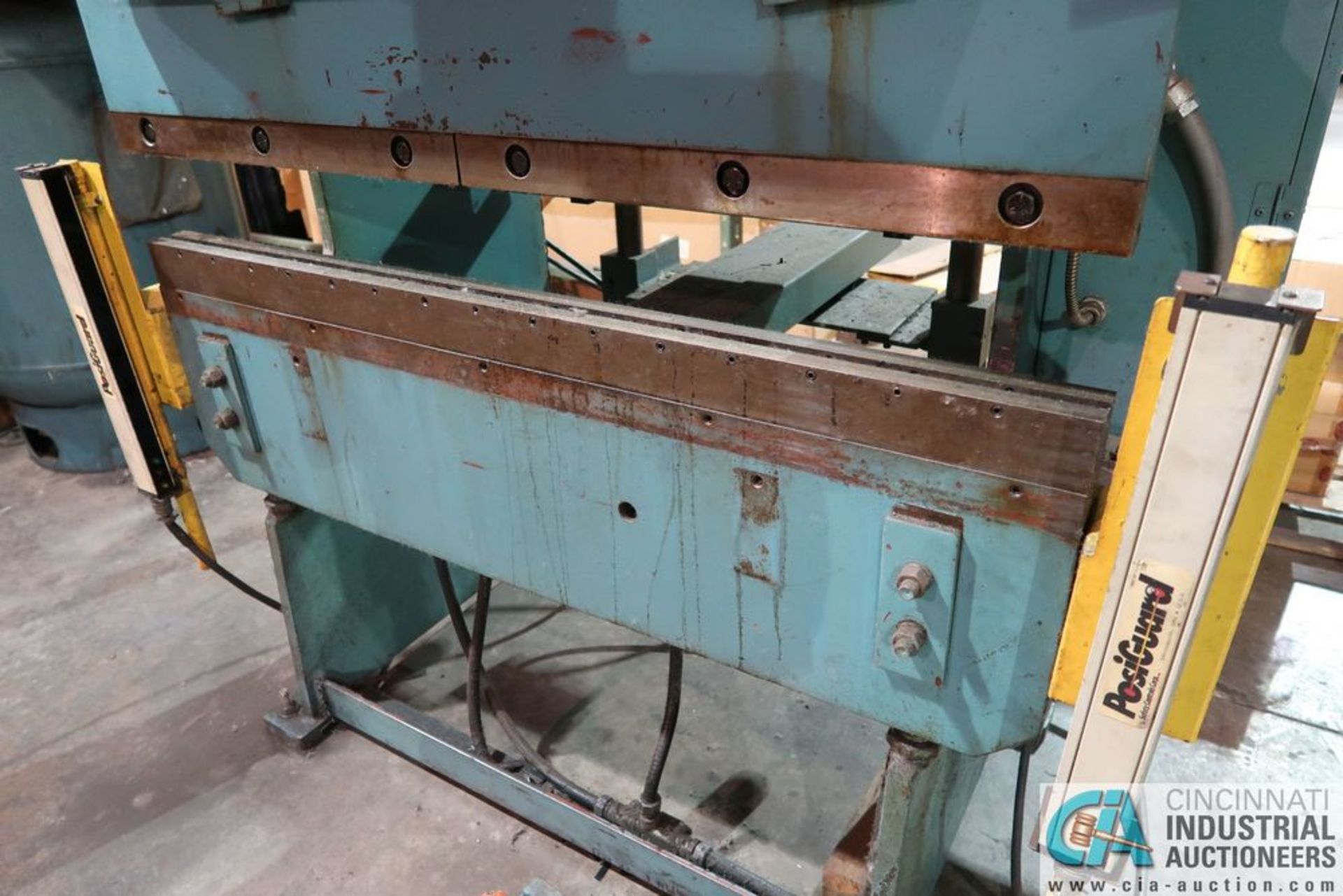 20 TON X 48" CLAUSING ALLSTEEL MODEL 20-4 HYDRAULIC PRESS BRAKE; S/N CY-297-C2, BACK GAUGE, - Image 5 of 7