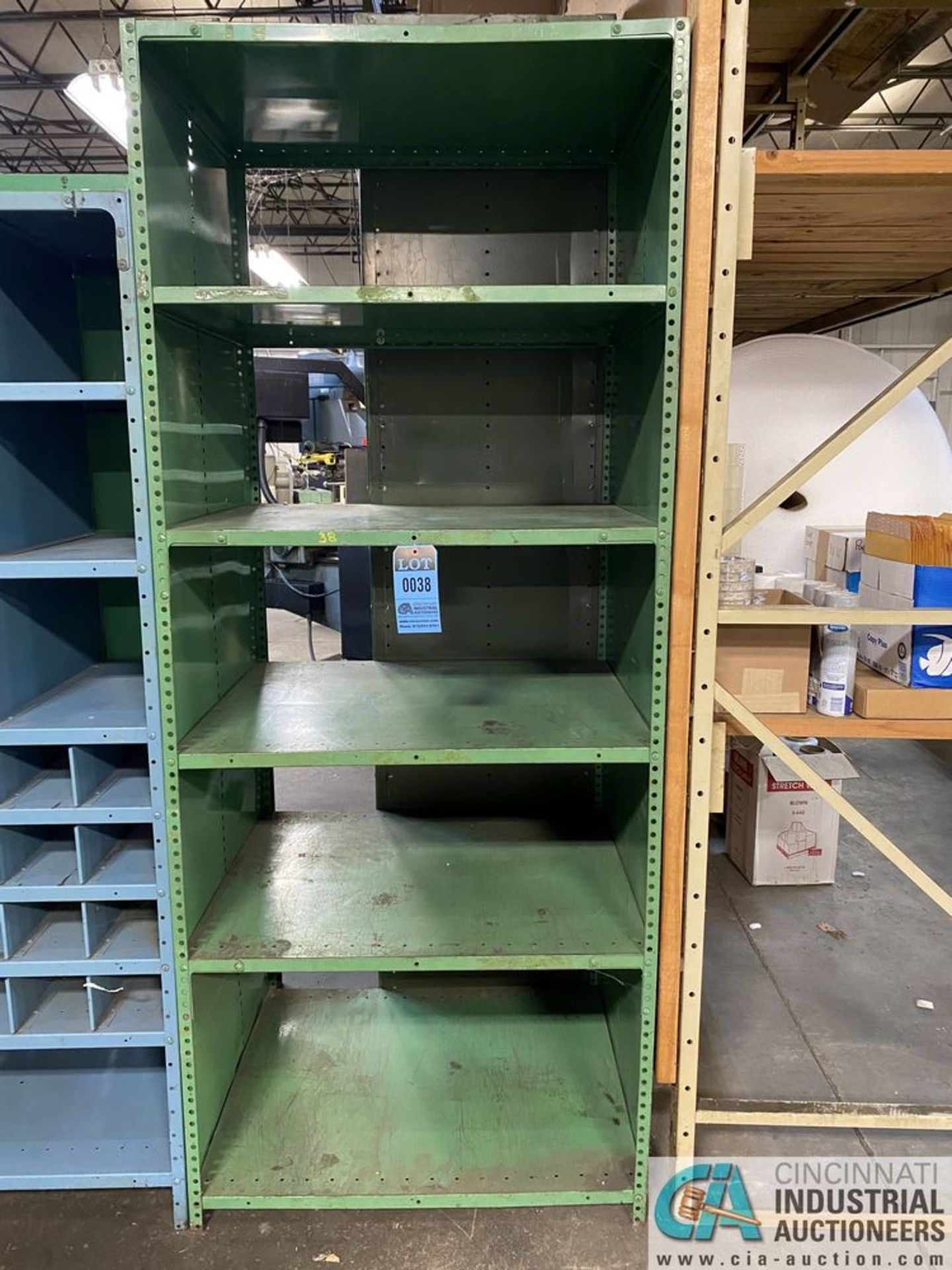 SECTIONS 36" WIDE STEEL SHELVING