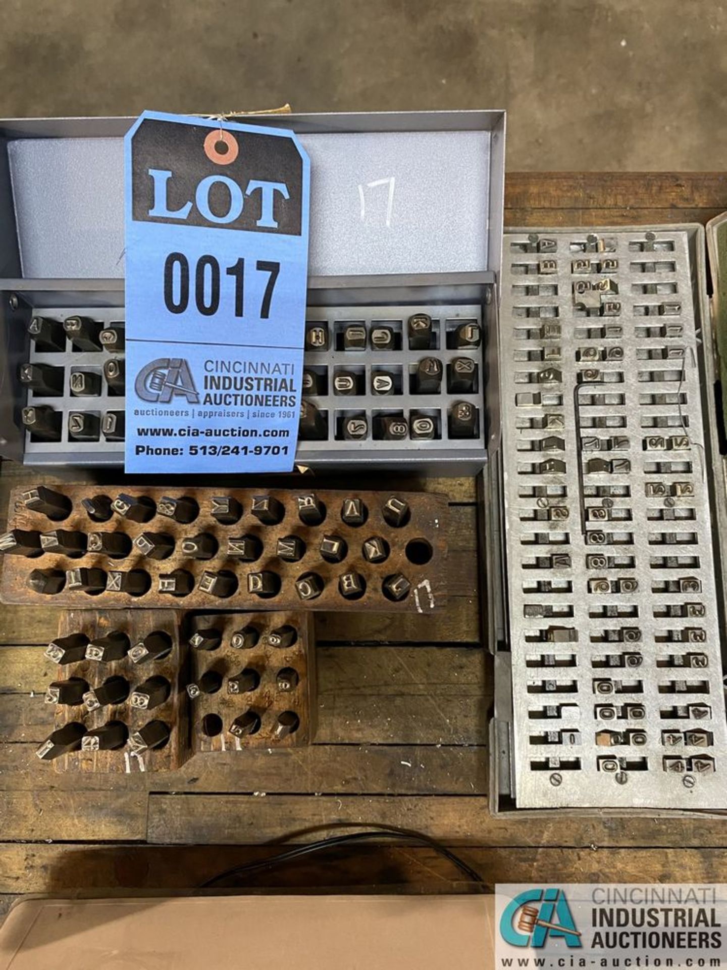 (LOT) NUMBER / LETTER STAMPS