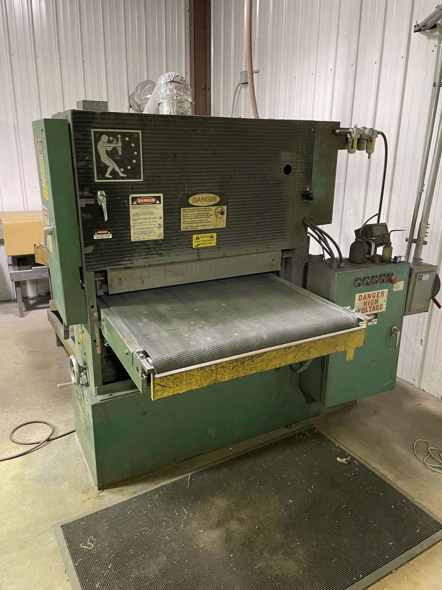 36" TIMESAVER MODEL 137MI-HD WIDE BELT SANDER; S/N 9624 **Loading Charge Due the "ERRA" Griner