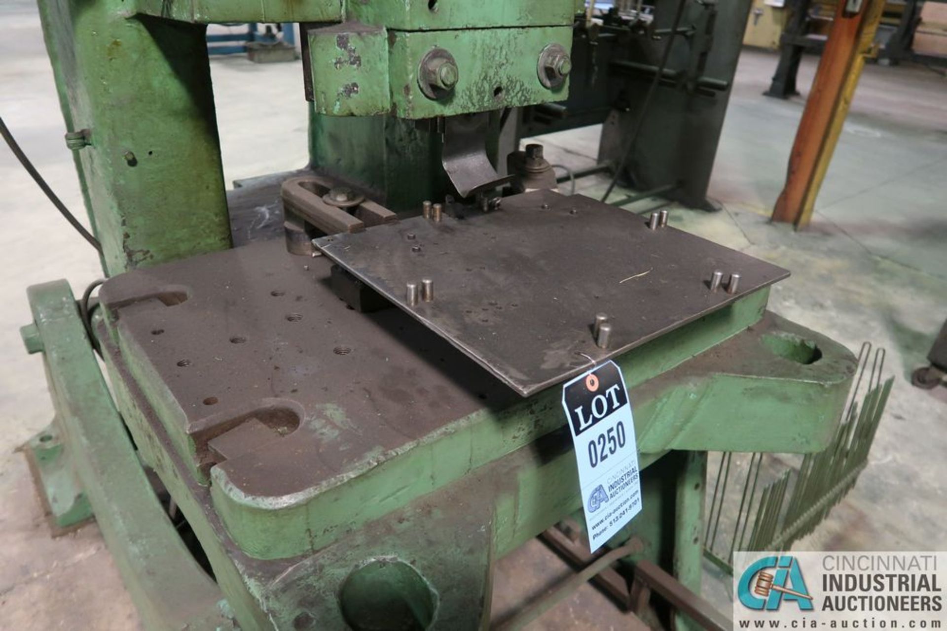 CLEVELAND PUNCH AND SHEAR WORKS MODEL 1G OBI PRESS; S/N N/A **Loading Fee Due the "ERRA" - Image 4 of 5