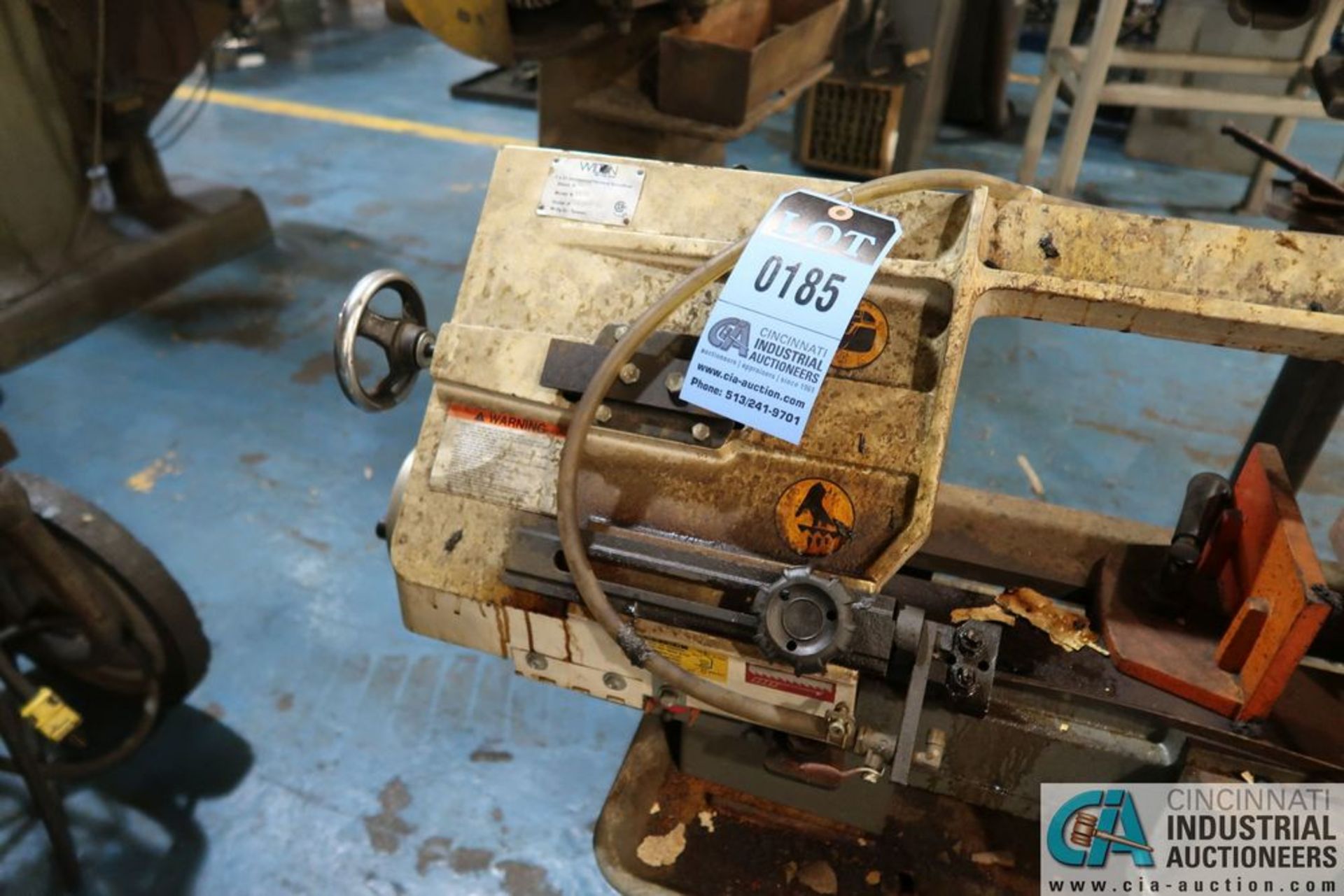 6" X 10" WILTON MODEL 3410 HORIZONTAL BAND SAW - Image 5 of 6