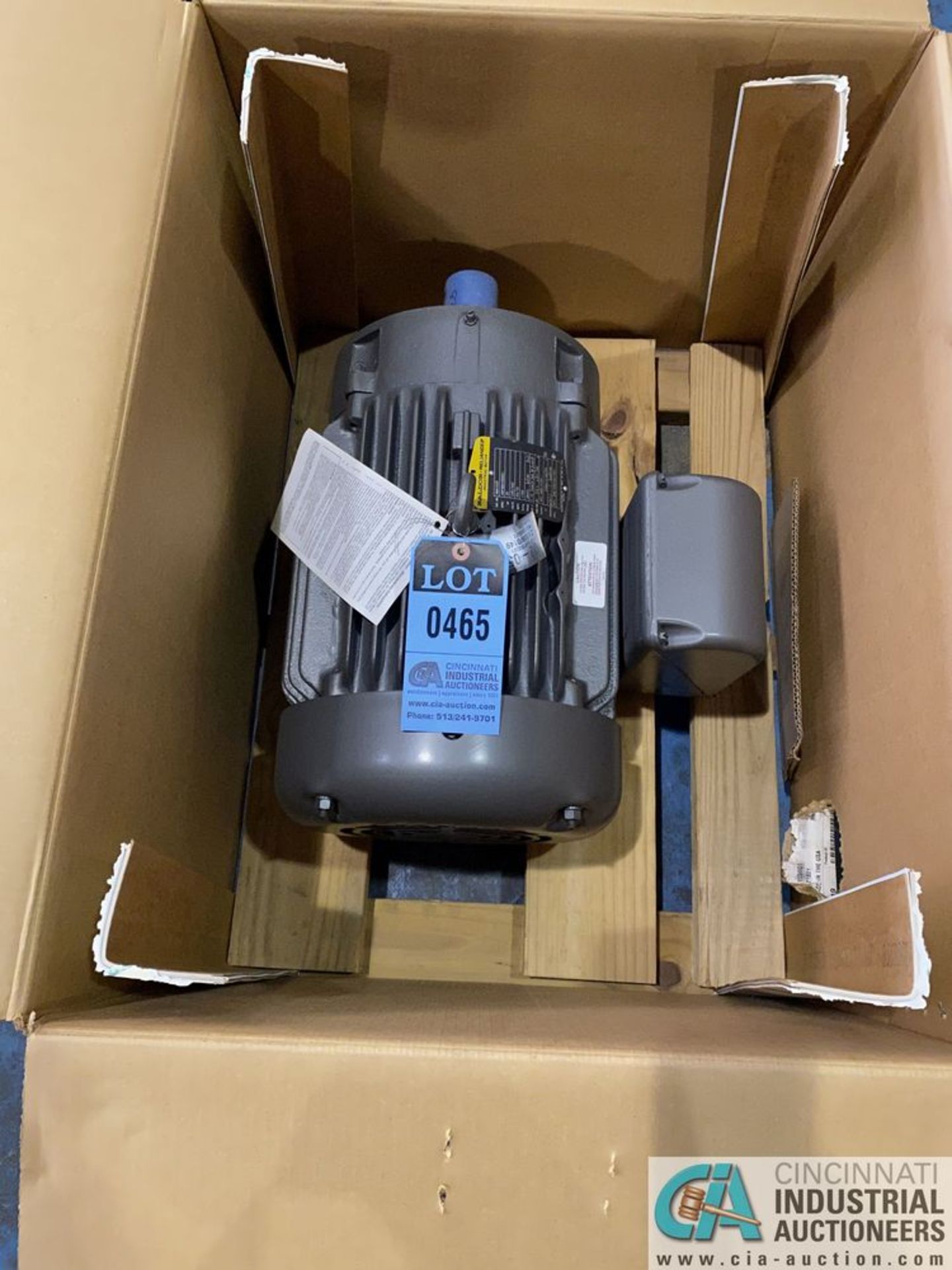 25 HP BALDOR MOTOR, 1,760 RPM (NEW)