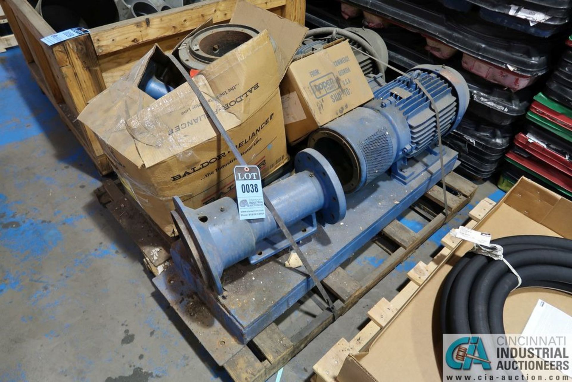 (LOT) (2) 20 HP WATER PUMPS