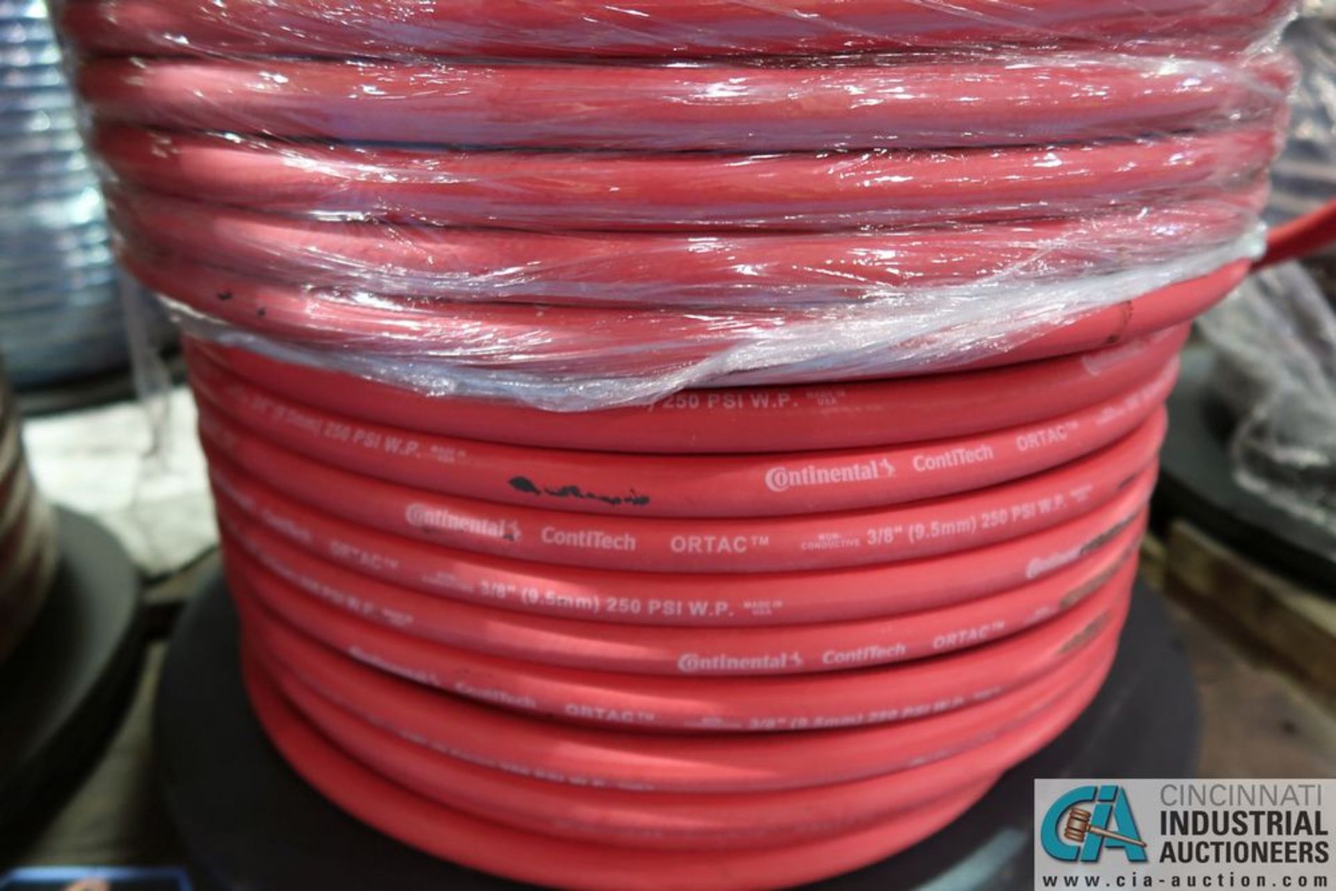 (LOT) (5) SPOOLS OF RUBBER HOSE - Image 3 of 4