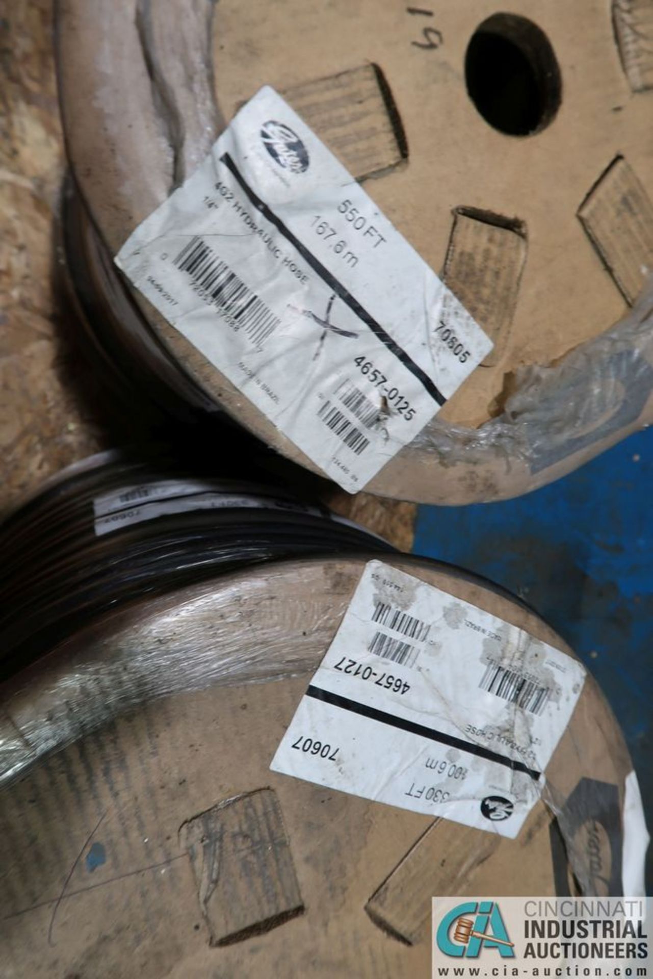 (LOT) (3) SPOOLS OF RUBBER HOSE - Image 4 of 4