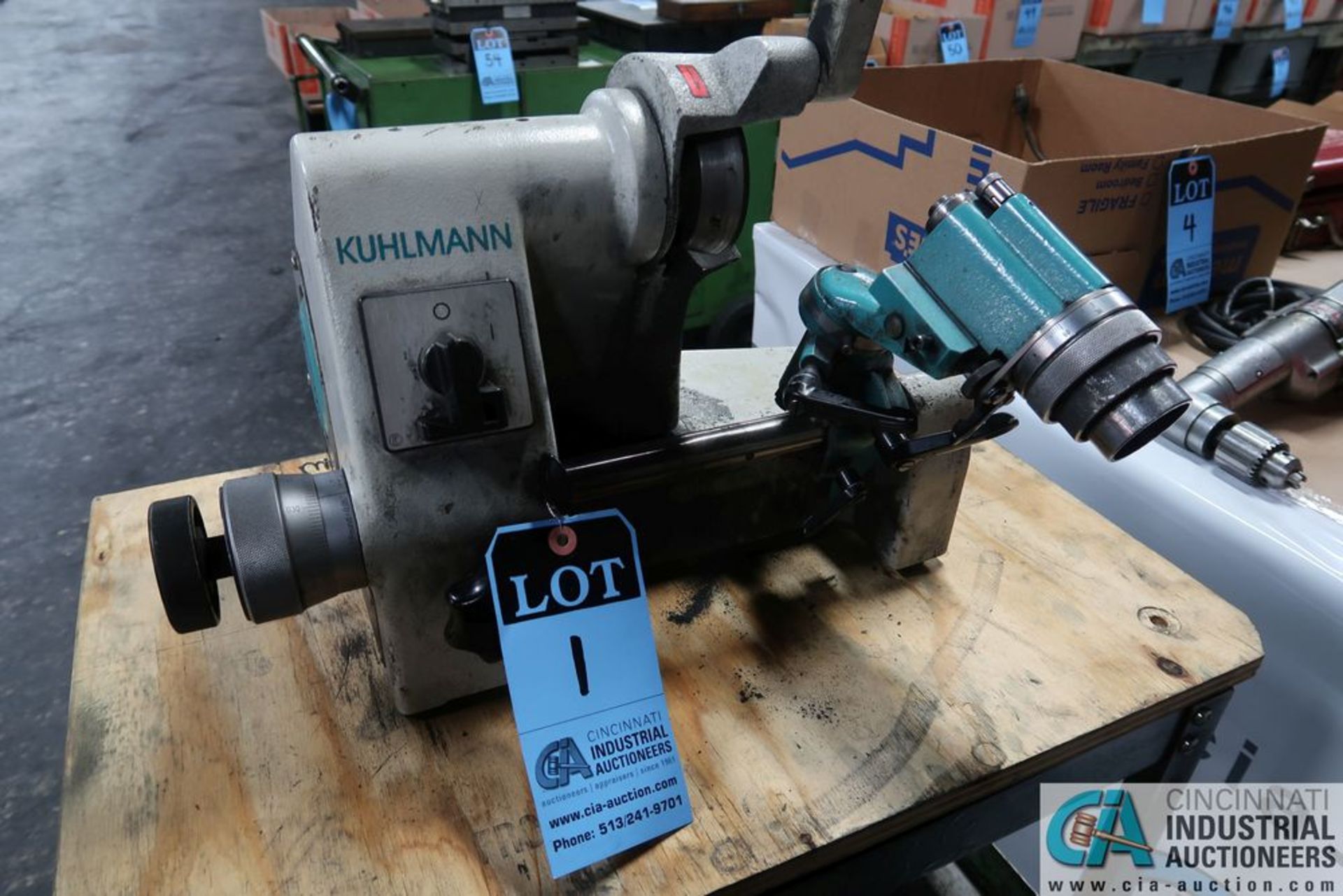 KUHLMANN MODEL SU-2 BENCH TOP DRILL SHARPENER