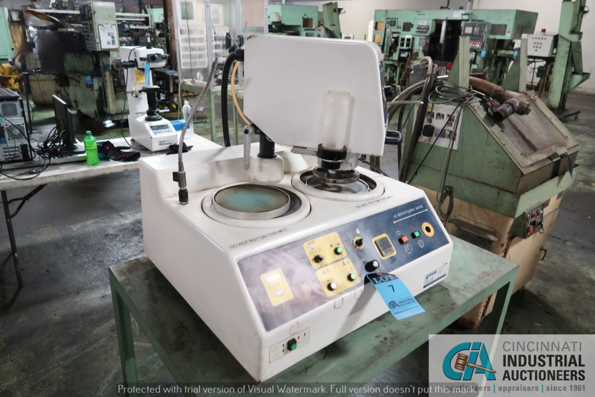 6" SUN-TEC MODEL R-FRS 5-SAMPLE AUTOMATIC GRINDING POLISHING MACHINE (New 2012) - Image 2 of 9