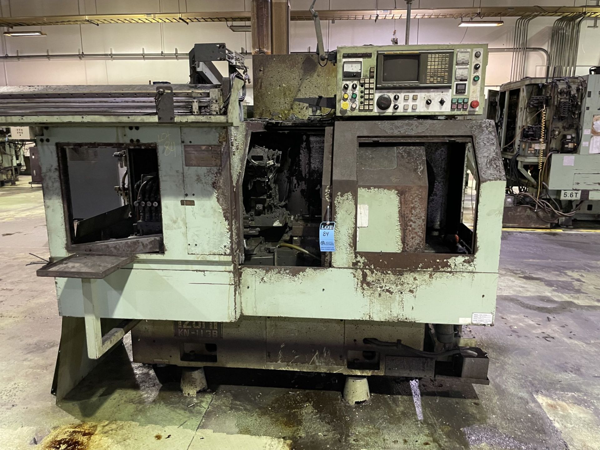 IZUMI MODEL KN113B CENTERLESS GRINDER; S/N 0736, FANUC POWERMATE CONTROL (NEW 2007) - Image 2 of 20