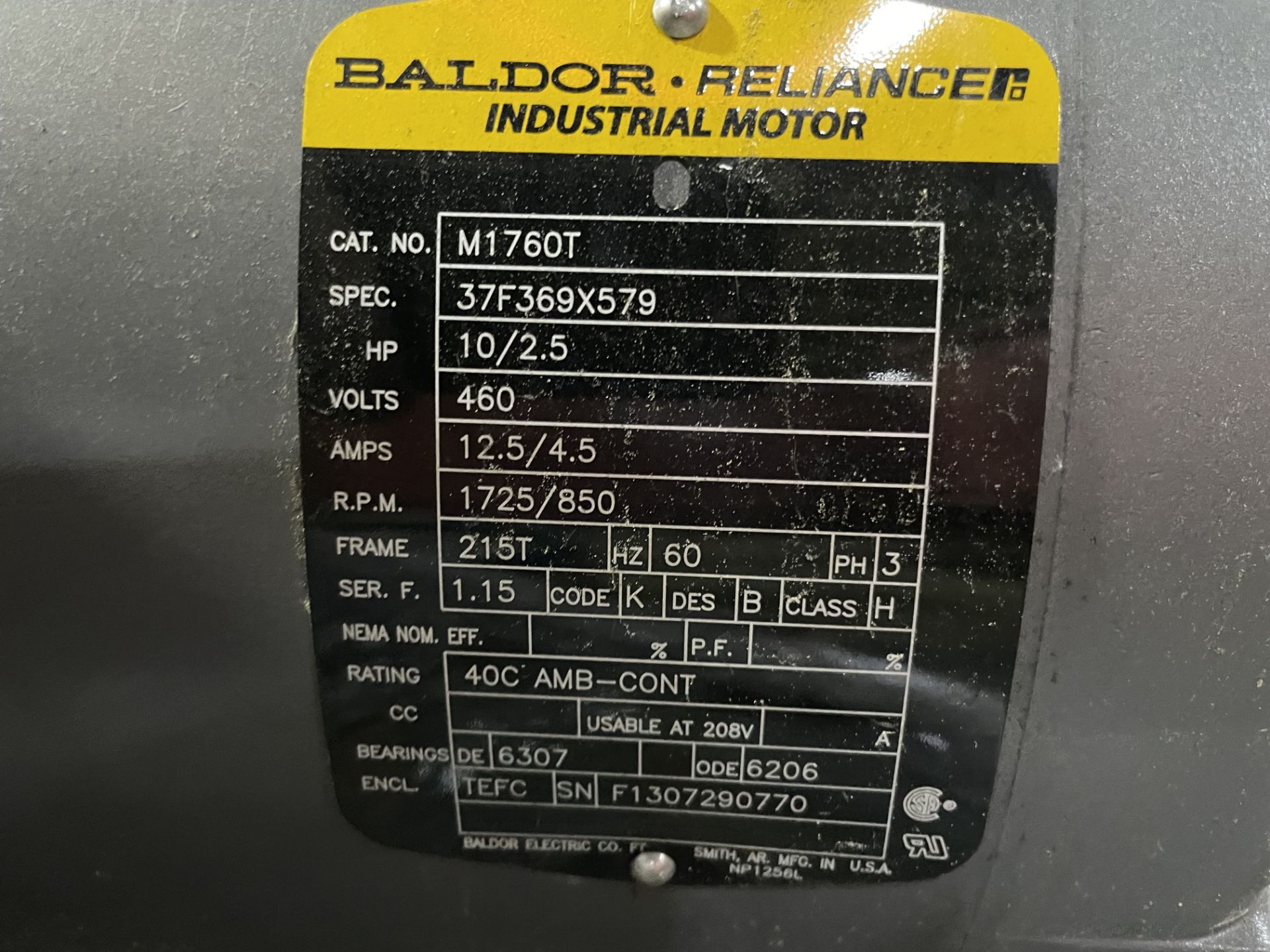 NEW BALDOR ELECTRIC MOTORS (1-SKID) - Image 2 of 8