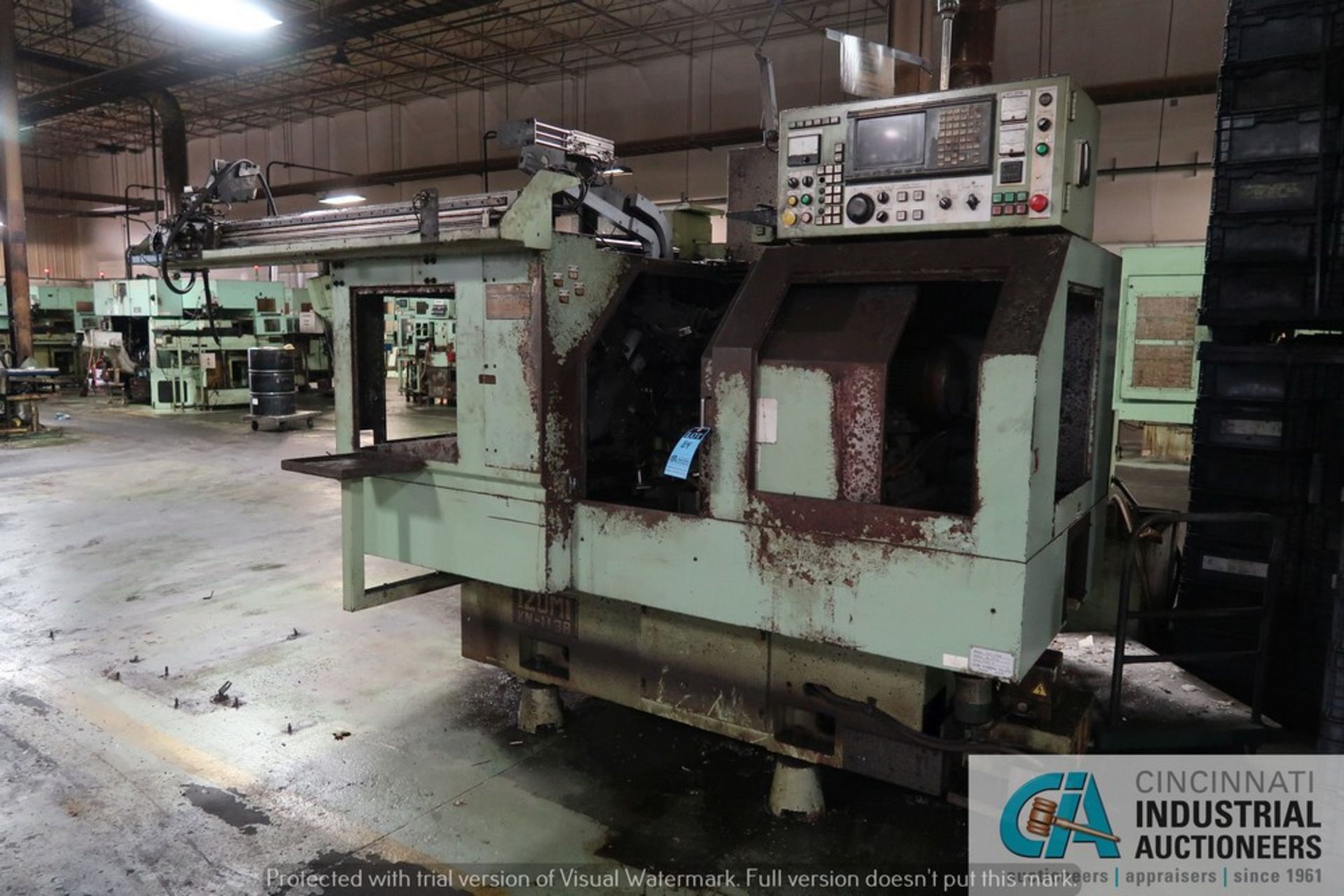 IZUMI MODEL KN113B CENTERLESS GRINDER; S/N 0736, FANUC POWERMATE CONTROL (NEW 2007) - Image 9 of 20