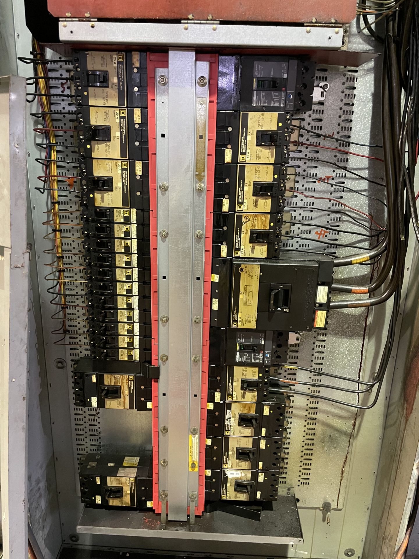 1,200-AMP SQUARE D CAT NO. 1217410211 BREAKER PANEL - Image 5 of 10