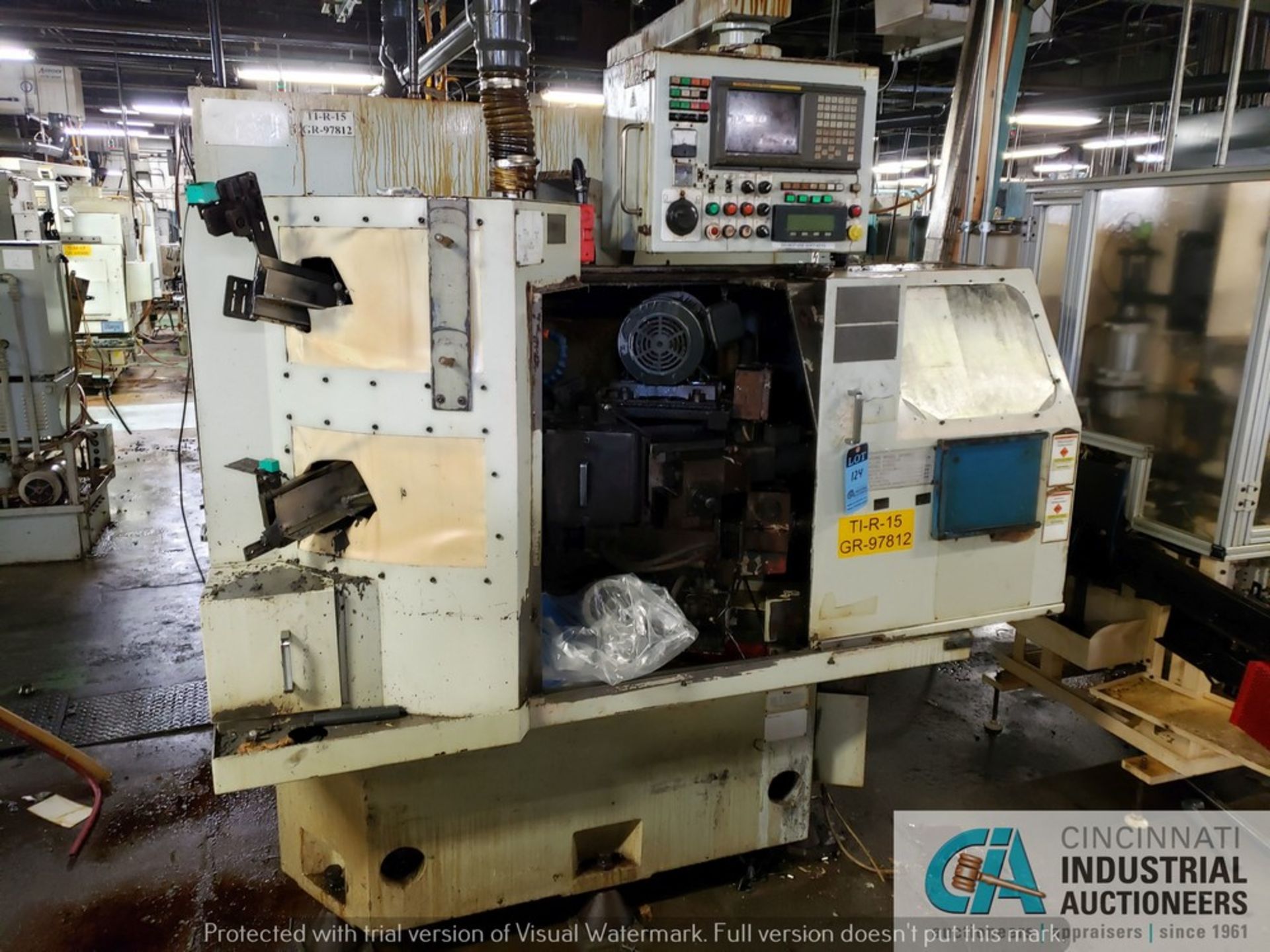 KOYO MODEL 2RG-120 RIB GRINDER; S/N 2R112ZX10, FANUC POWER MATE CONTROL - Machine located next door