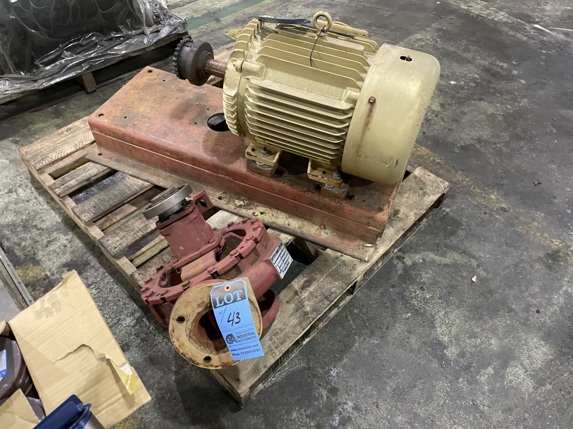 (LOT) 25-HP BALDOR ELECTRIC MOTOR & ARMSTRONG PUMP - Image 6 of 6