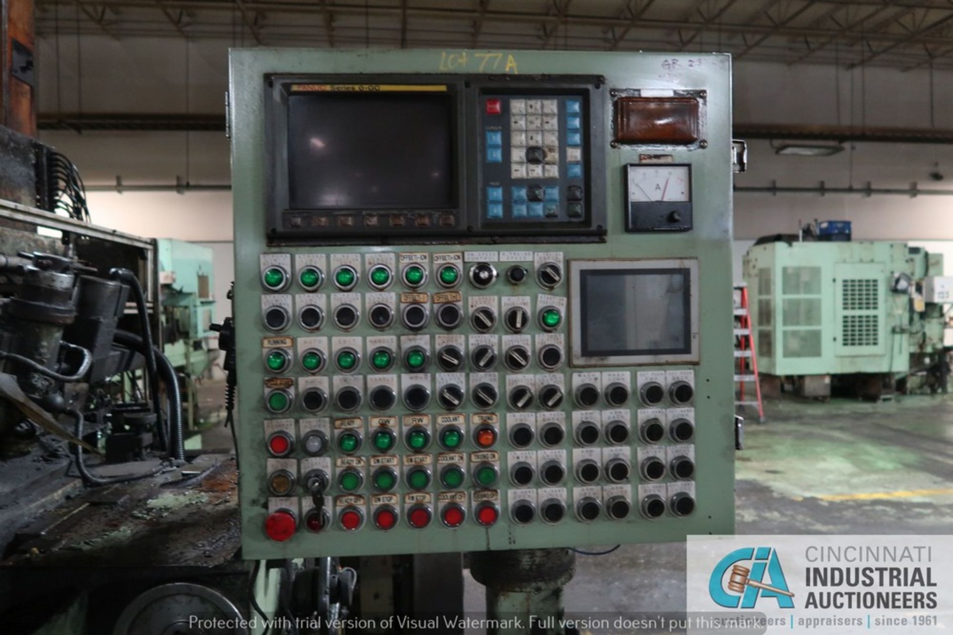 OHMIYA MODEL OC-18BR-150 CENTERLESS GRINDER; S/N 1824, FANUC O-GC CONTROL - Image 10 of 12