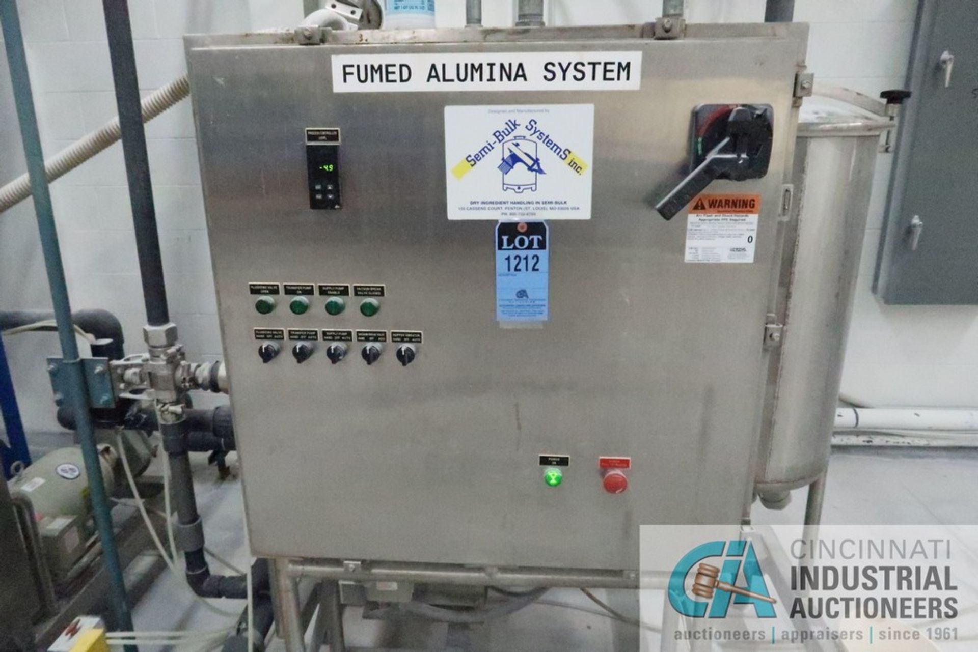 SEMI-BULK SYSTEMS SKID MOUNTED DRY INGREDIENT HANDLING SYSTEM WITH WALL MOUNT PREMIX CONTROL, 15 - Image 2 of 7