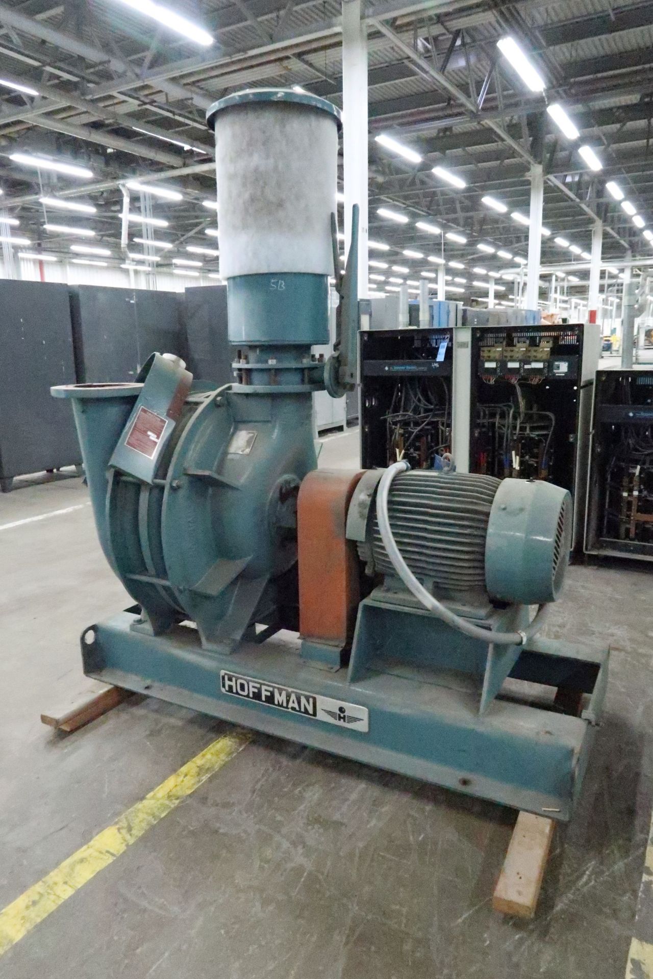 50-HP HOFFMAN 74103A SKID MOUNTED BLOWER **Loading Fee Due the "ERRA" Taylor Crane $100.00