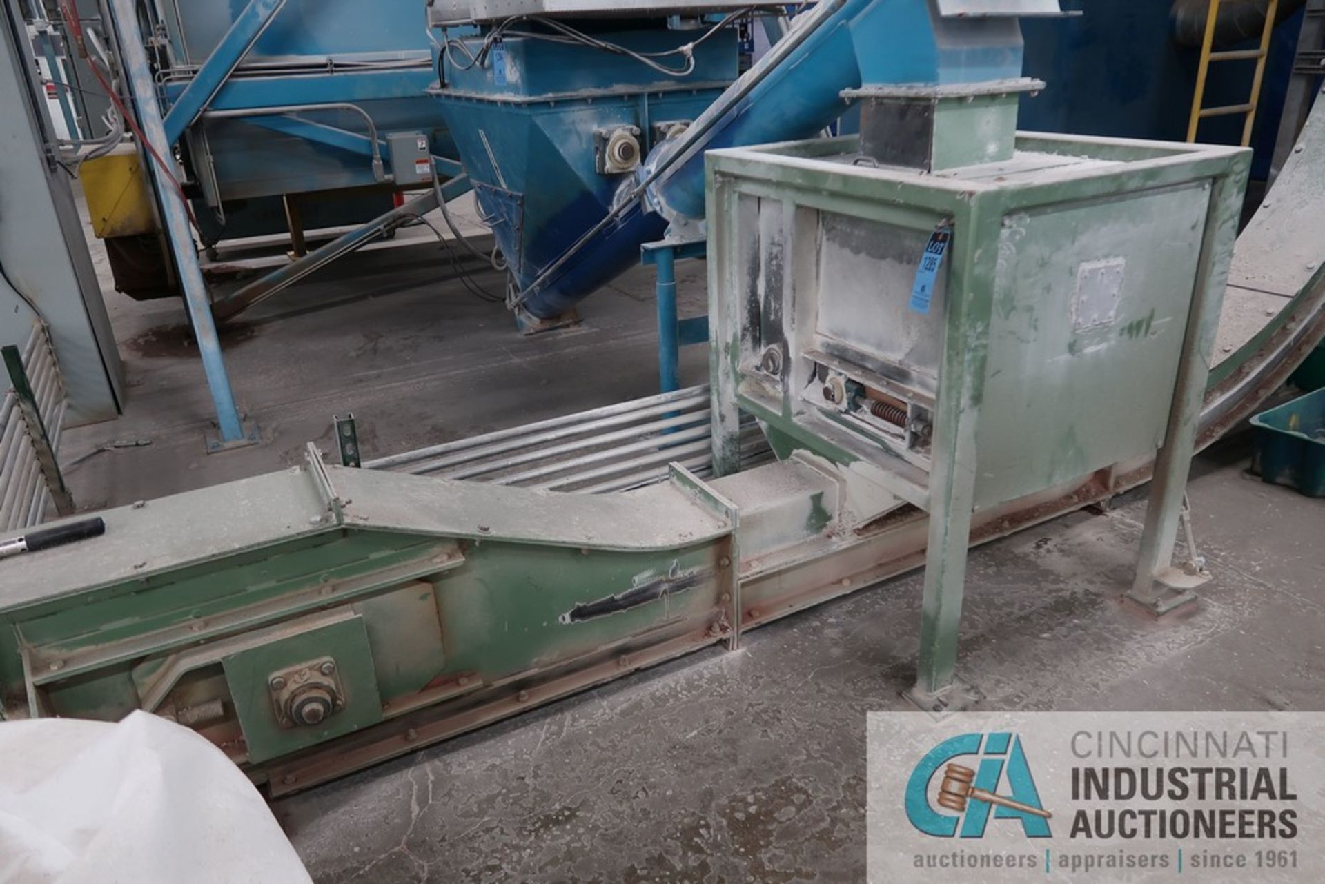 ****OVERALL LOTS 1283 - 1289 COMPLETE SHREDDING LINE WITH DUMPER, CRUSHER, TROMMEL - Image 3 of 7