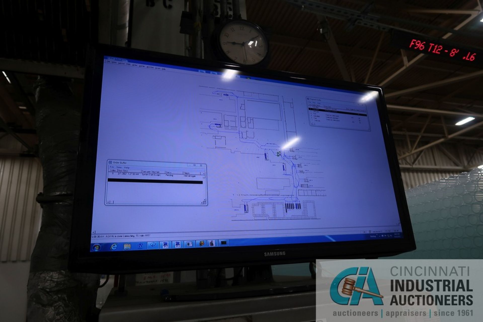 LINES 40" WIDE X 18' LONG (APPROX.) TRANSBOTICS MODEL CDLR-7244 CONVEYOR ACCUMULATOR STATIONS WITH - Image 12 of 18