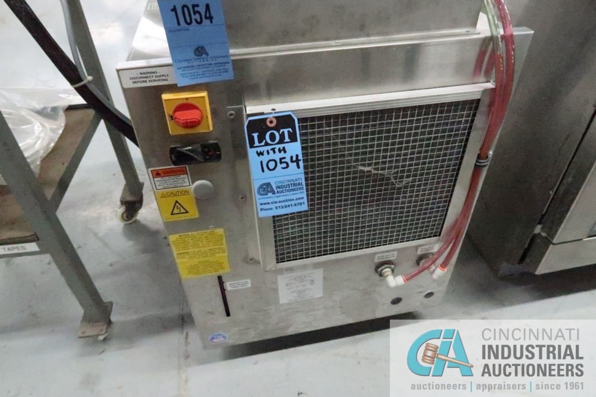 6.0 KW AMBRELL MODEL EASY HEAT 5060LI INDUCTION HEATING SYSTEM; S/N 117309-12120732, 3 PHASE, - Image 4 of 7