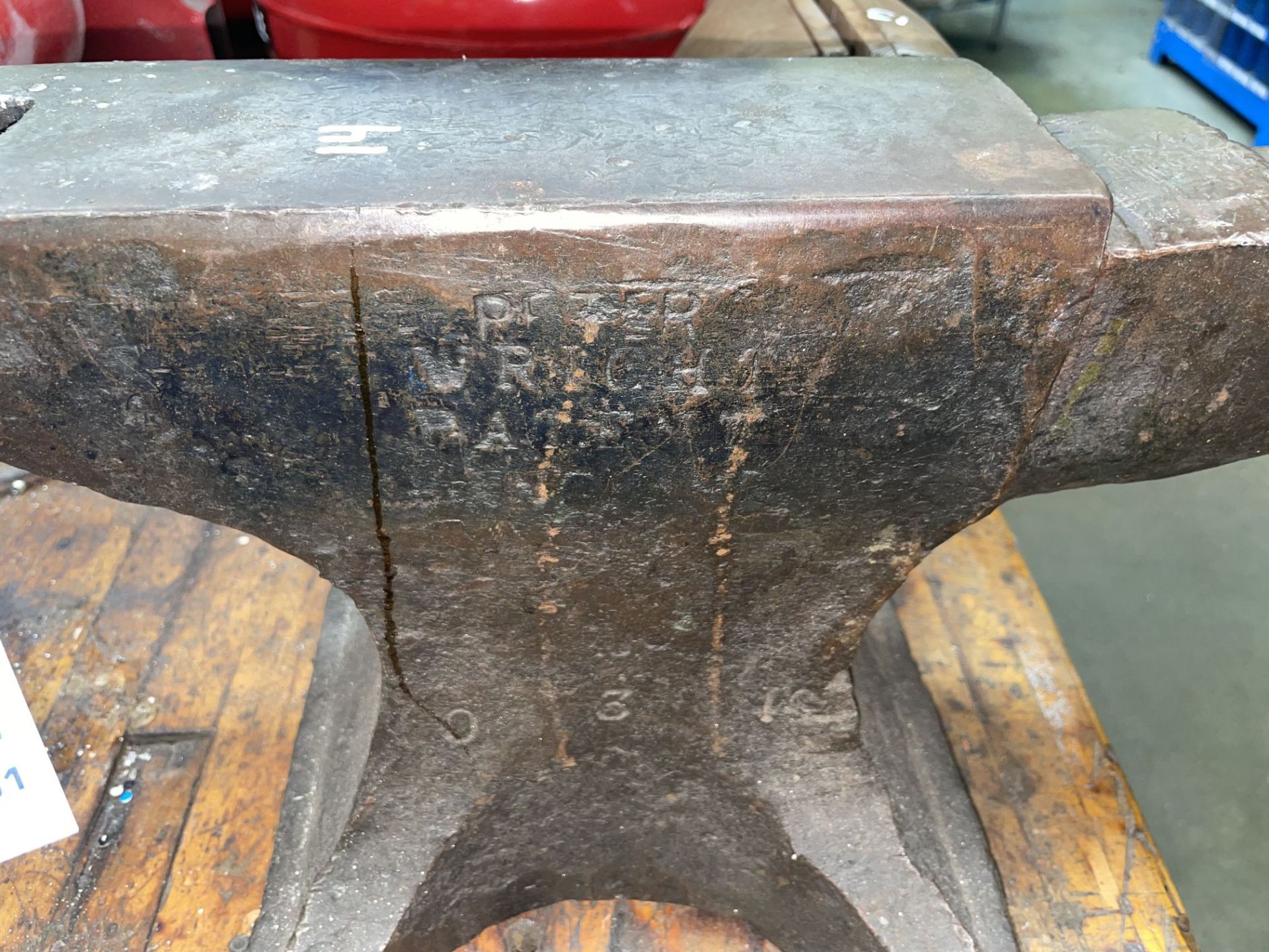 PETER WRIGHT ANVIL, NO. 0-3-16 - Image 3 of 3