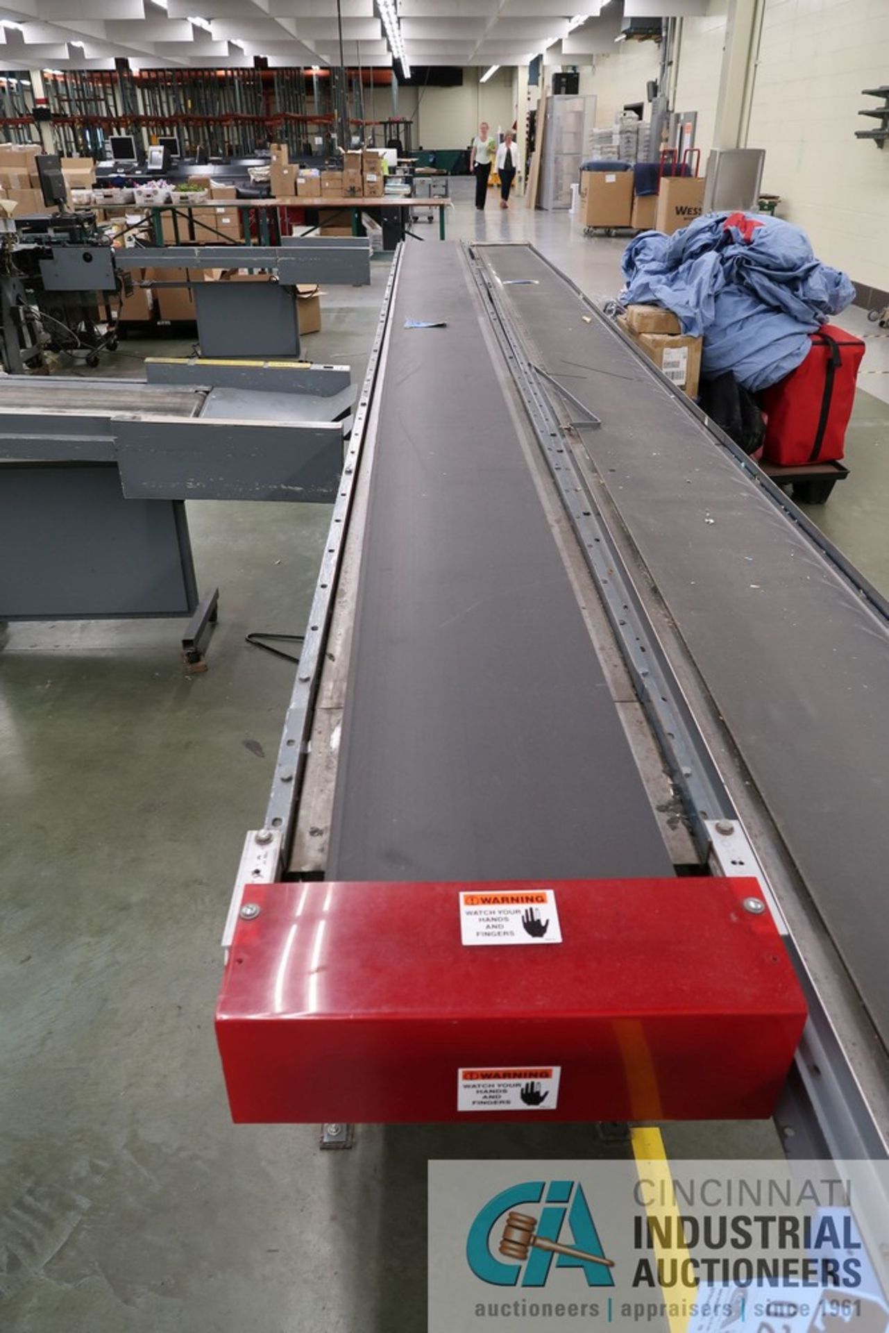 17"W X 22'L SPEEDWAYS CONVEYOR BELT CONVEYOR