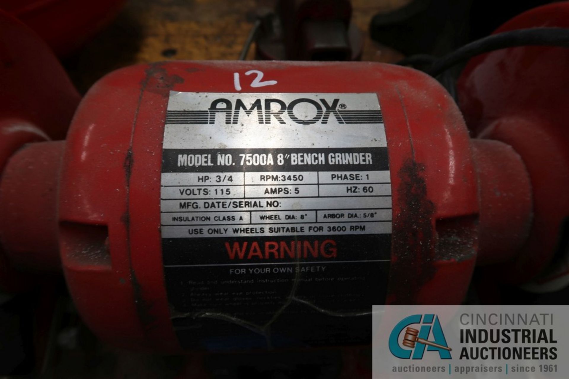 8" AMROX DE GRINDER - Image 2 of 2