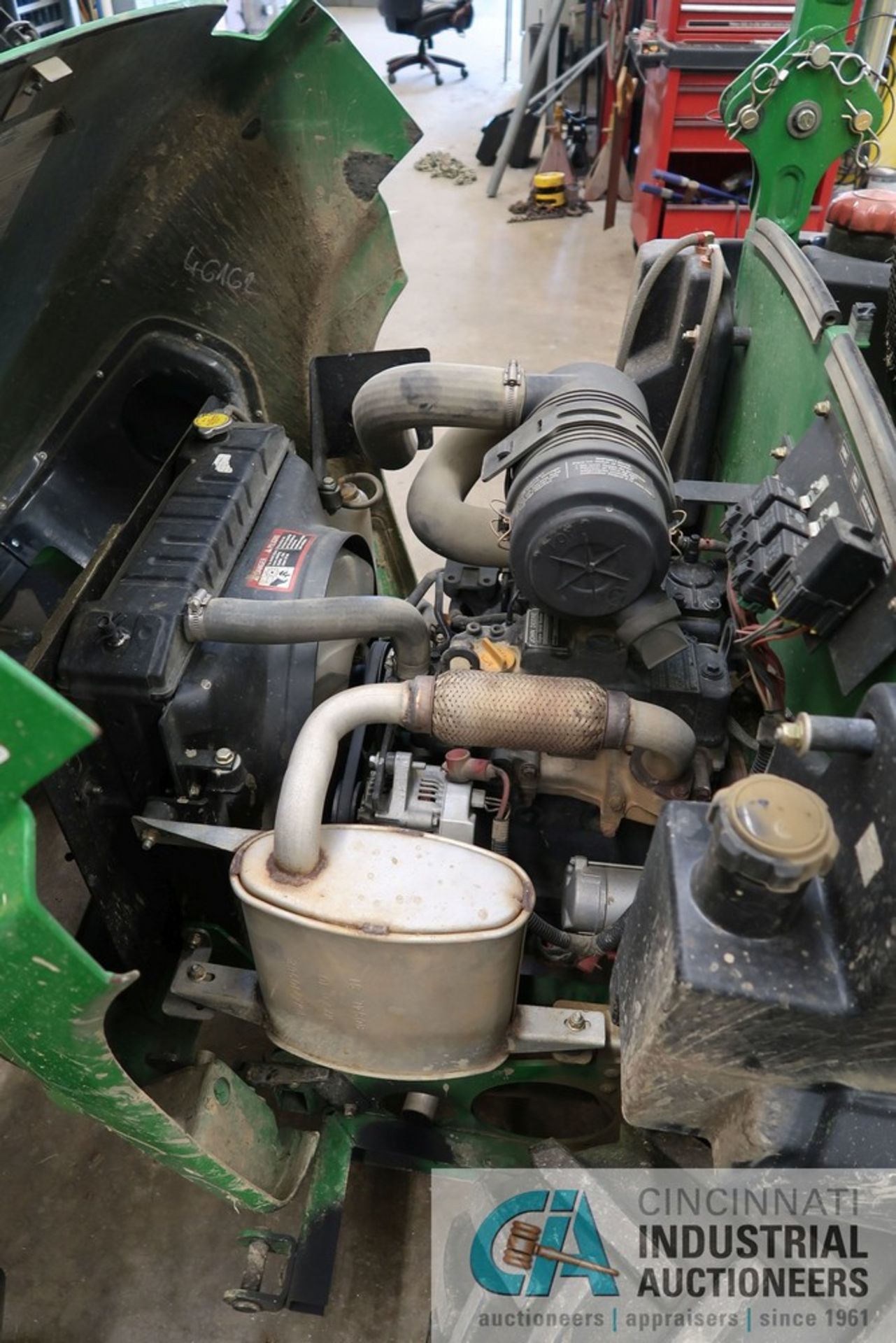 72" JOHN DEERE 997 Z-TRAK ZERO-TURN DIESEL MOWER, YANMAR ENGINE, 1,182 HOURS - Image 10 of 16